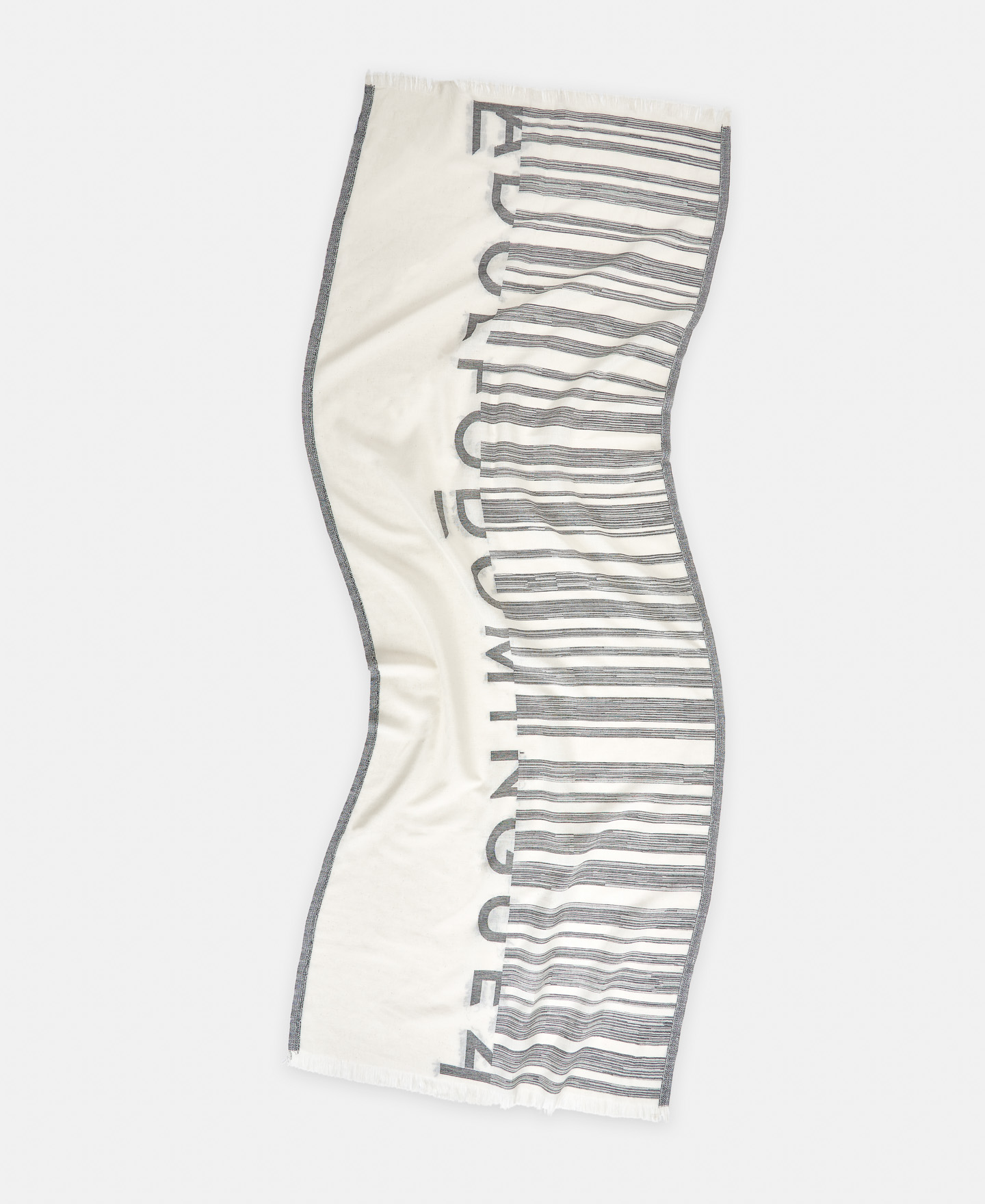 Barcode stamped shawl image number 1