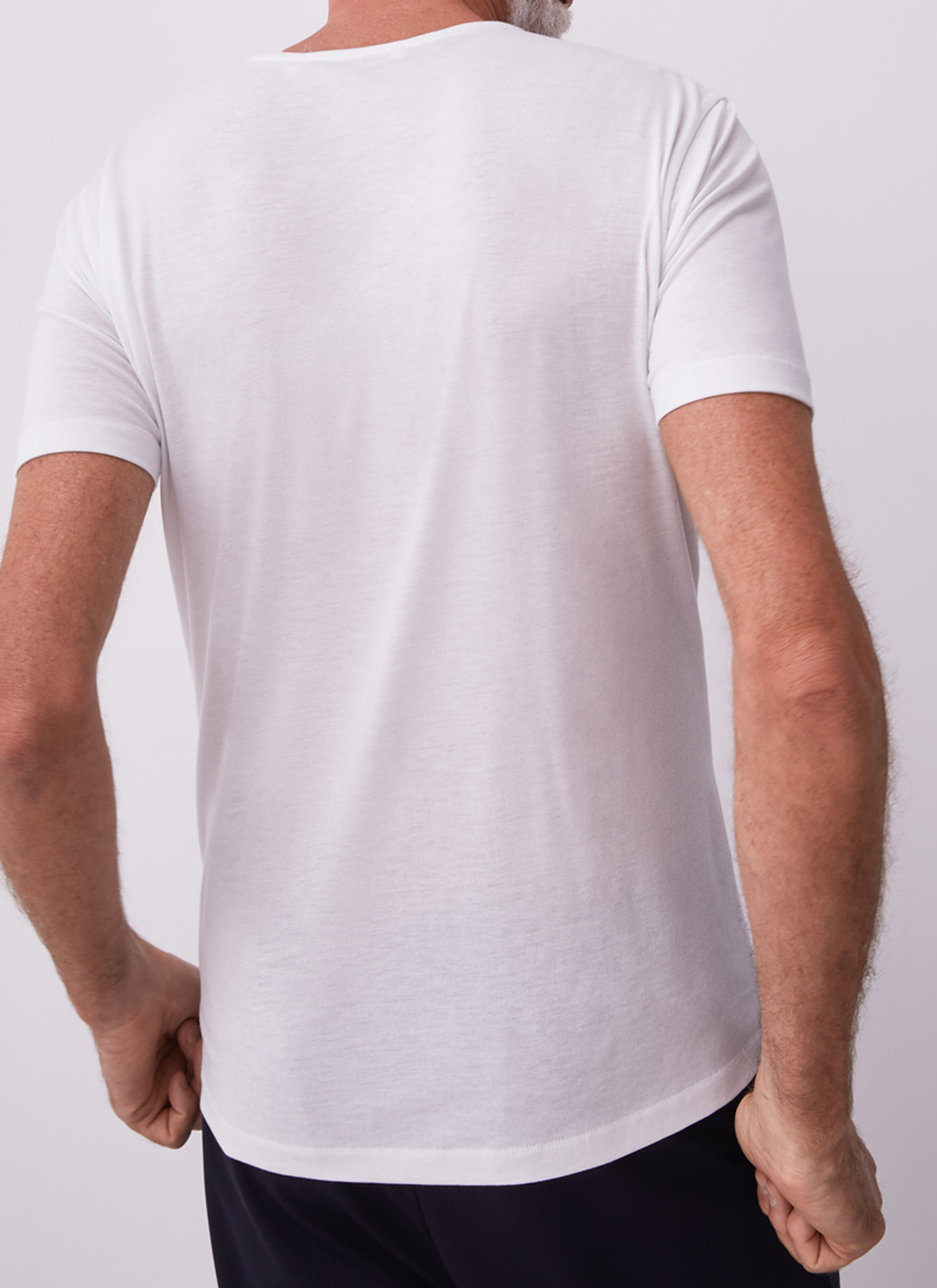 Lyocell short sleeve t-shirt image number 2