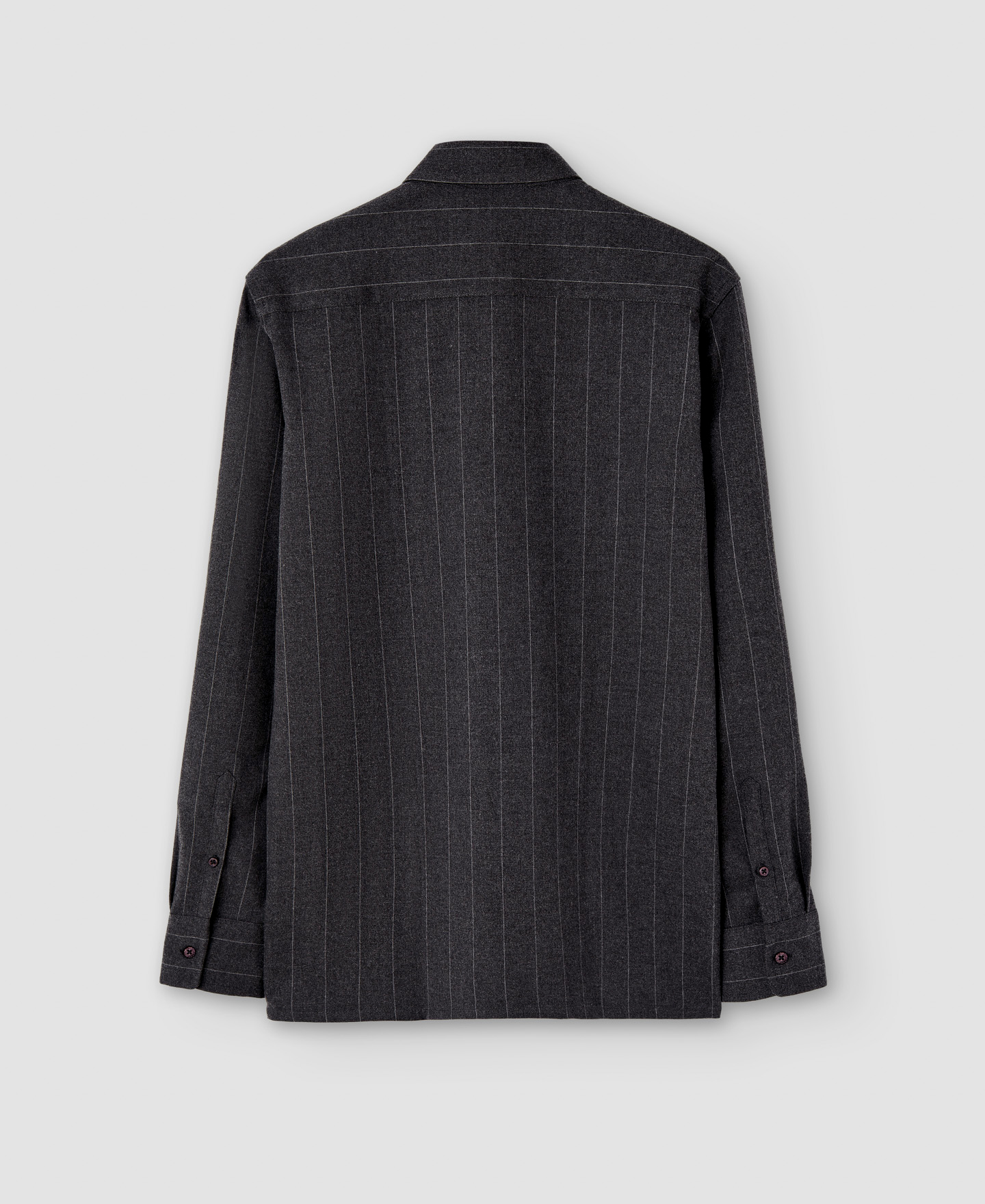 Striped overshirt image number 5