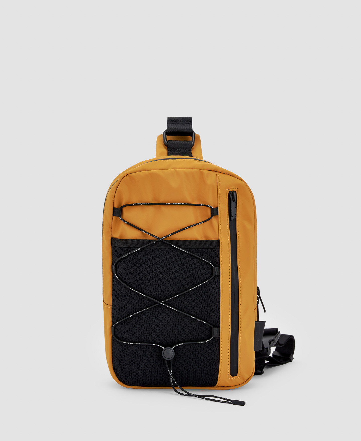Recycled polyester backpack shoulder bag image number 0