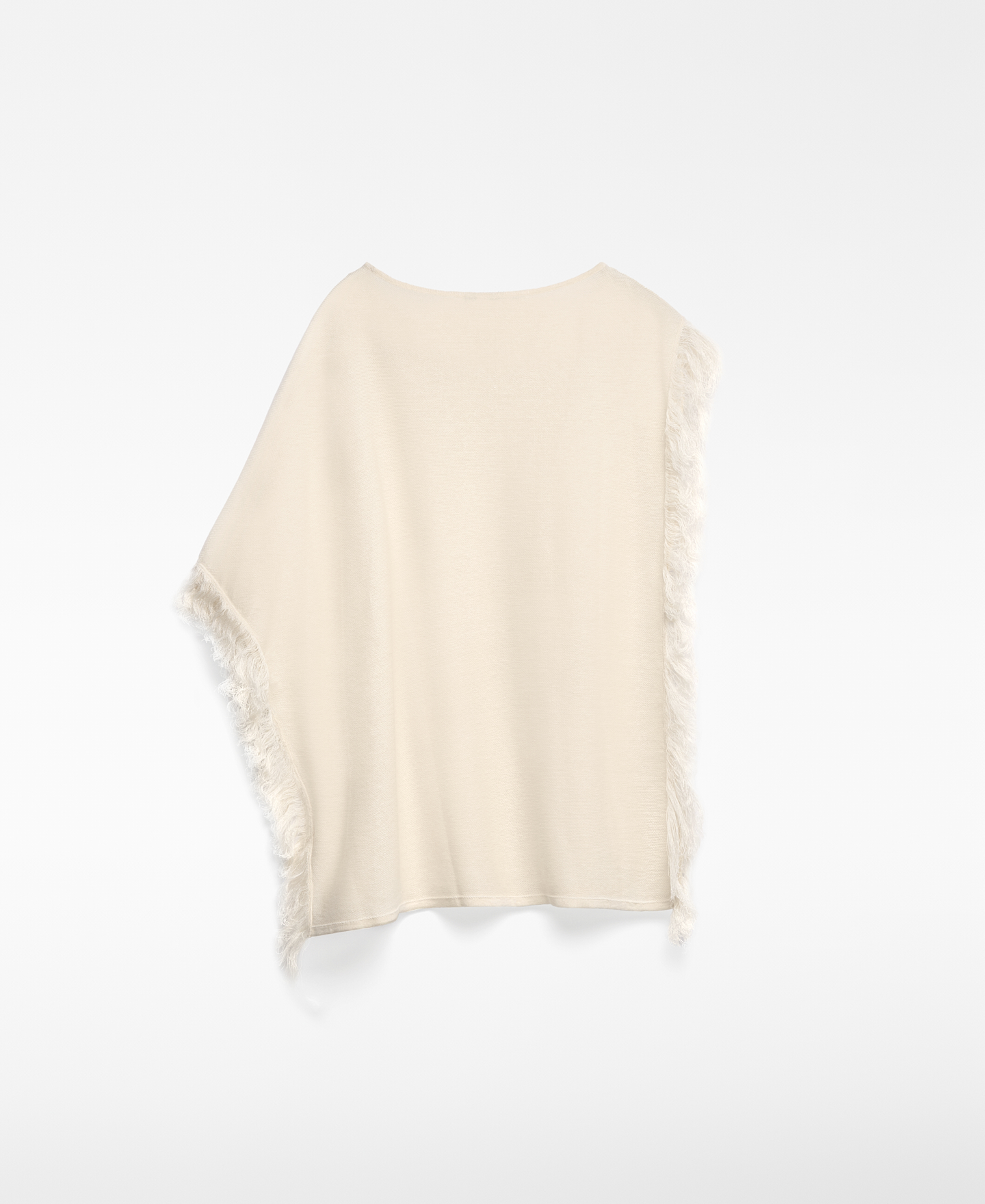 Leaf pattern jacquard knit sweater woman image number 5