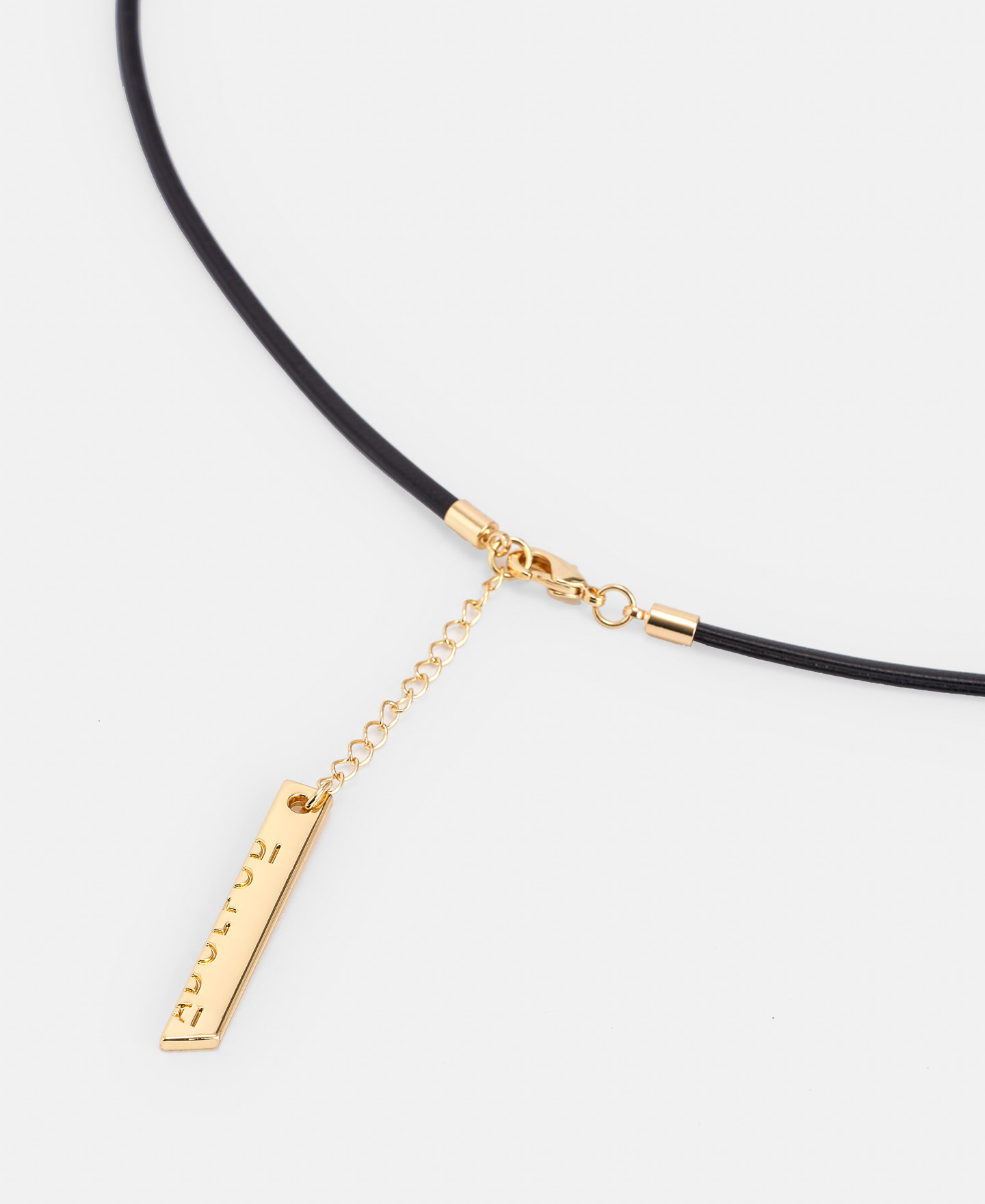 Leather look pendant image number 2