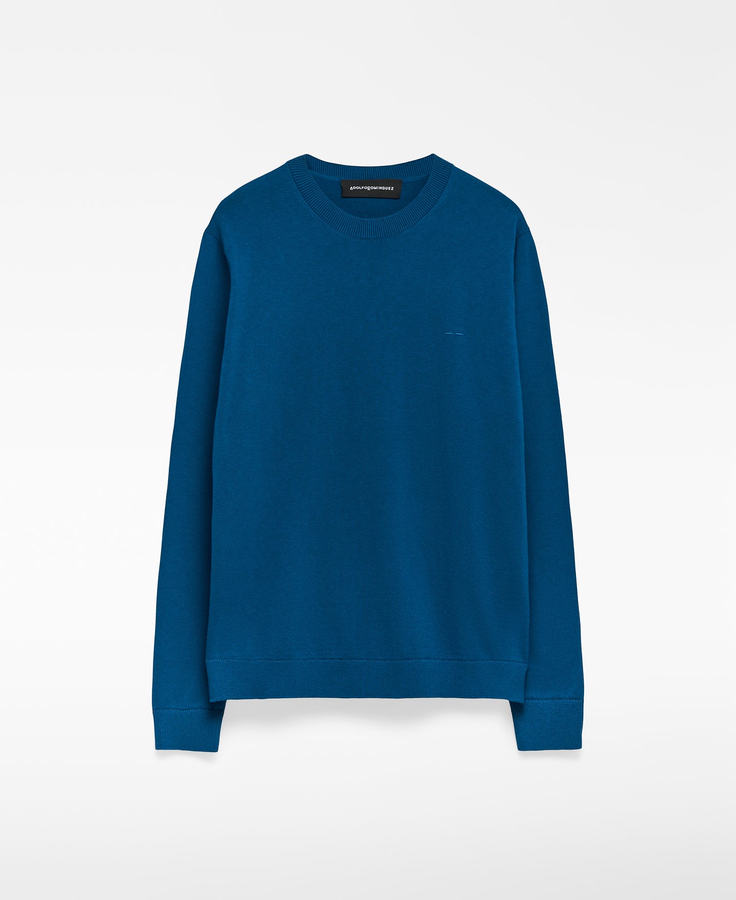 Camisola de gola redonda de ajuste regular para homem image number 4