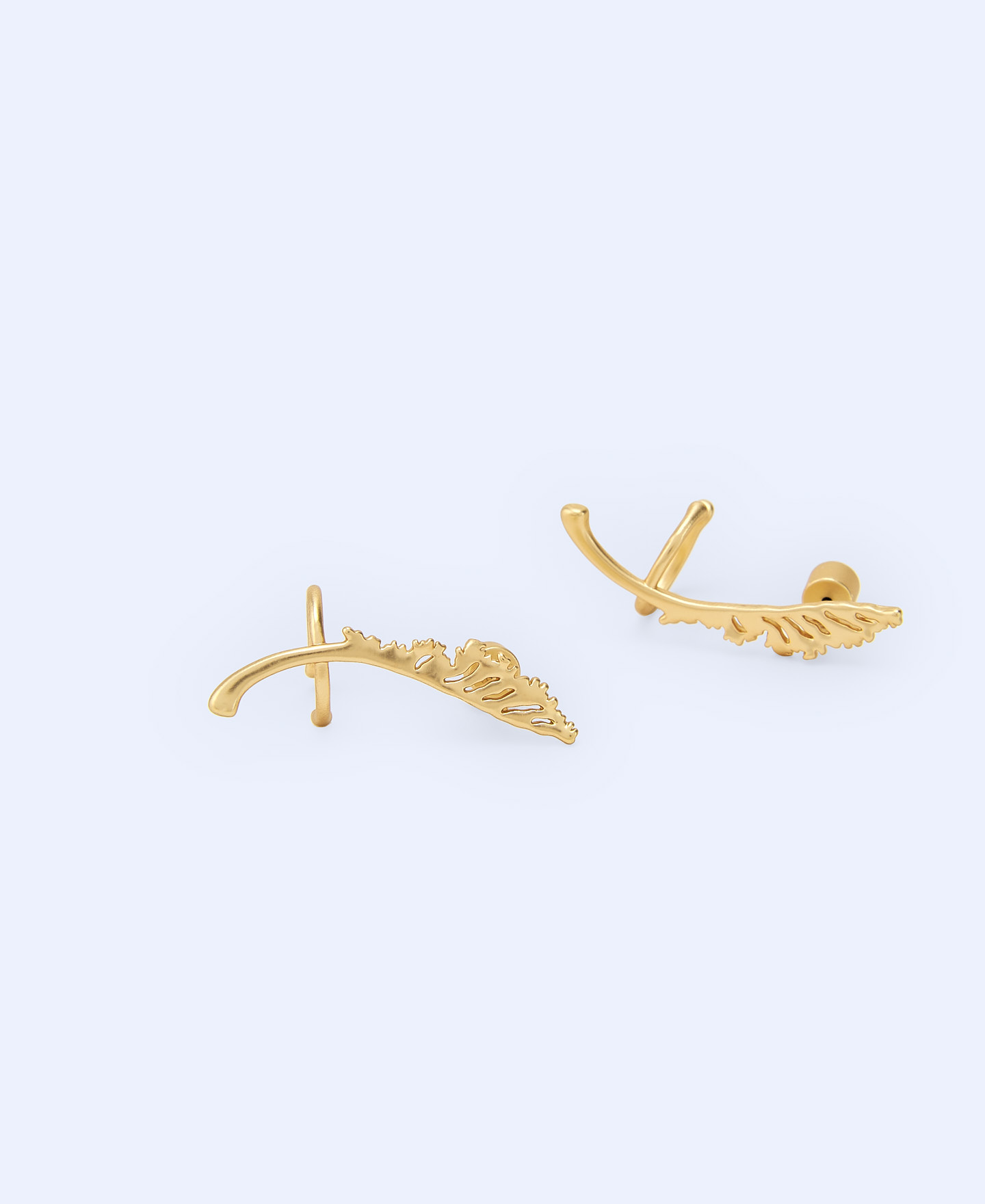 Ear cuff motivo Berza en latón image number 2