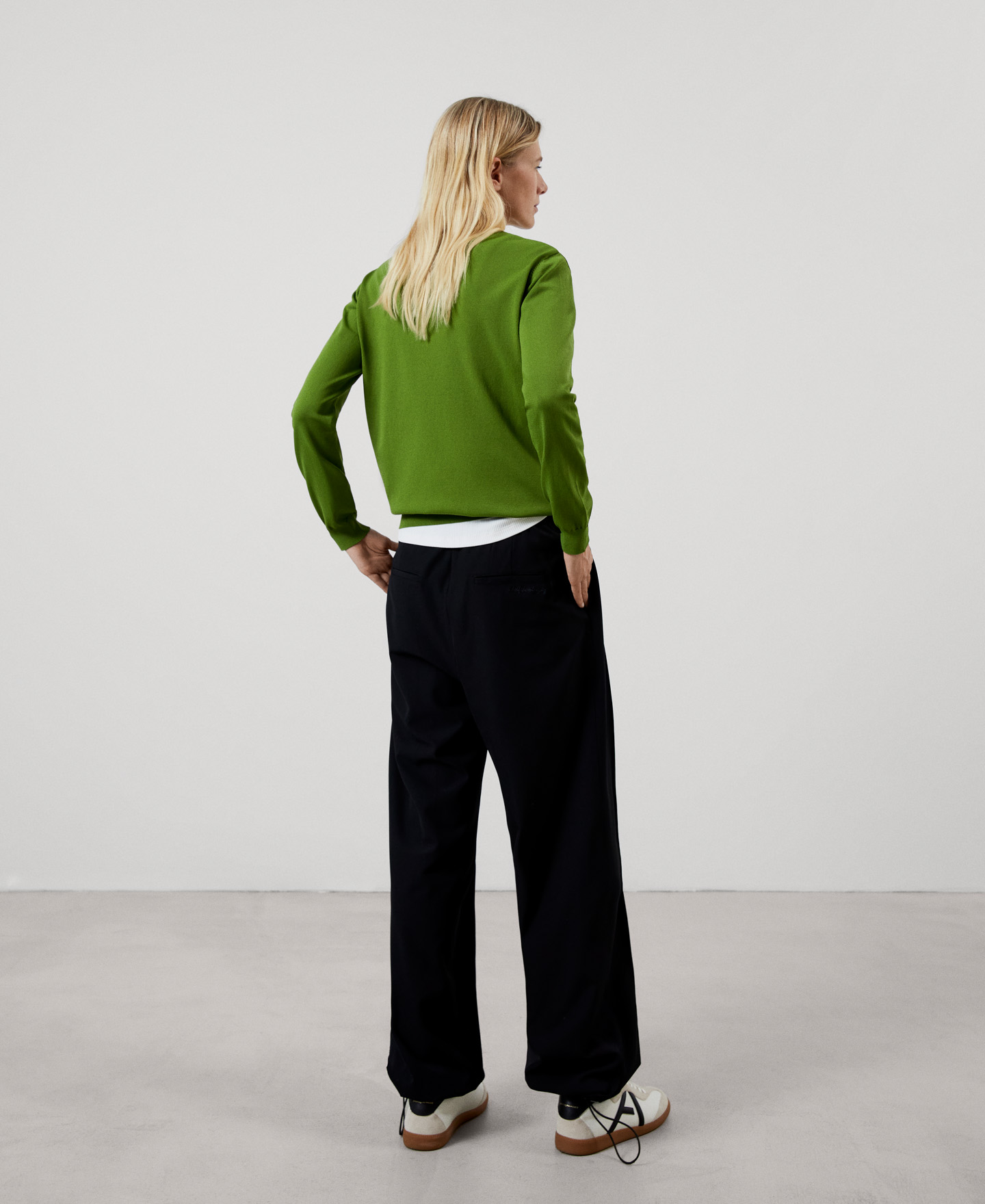 Recycled nylon ultrathin sweater image number 2