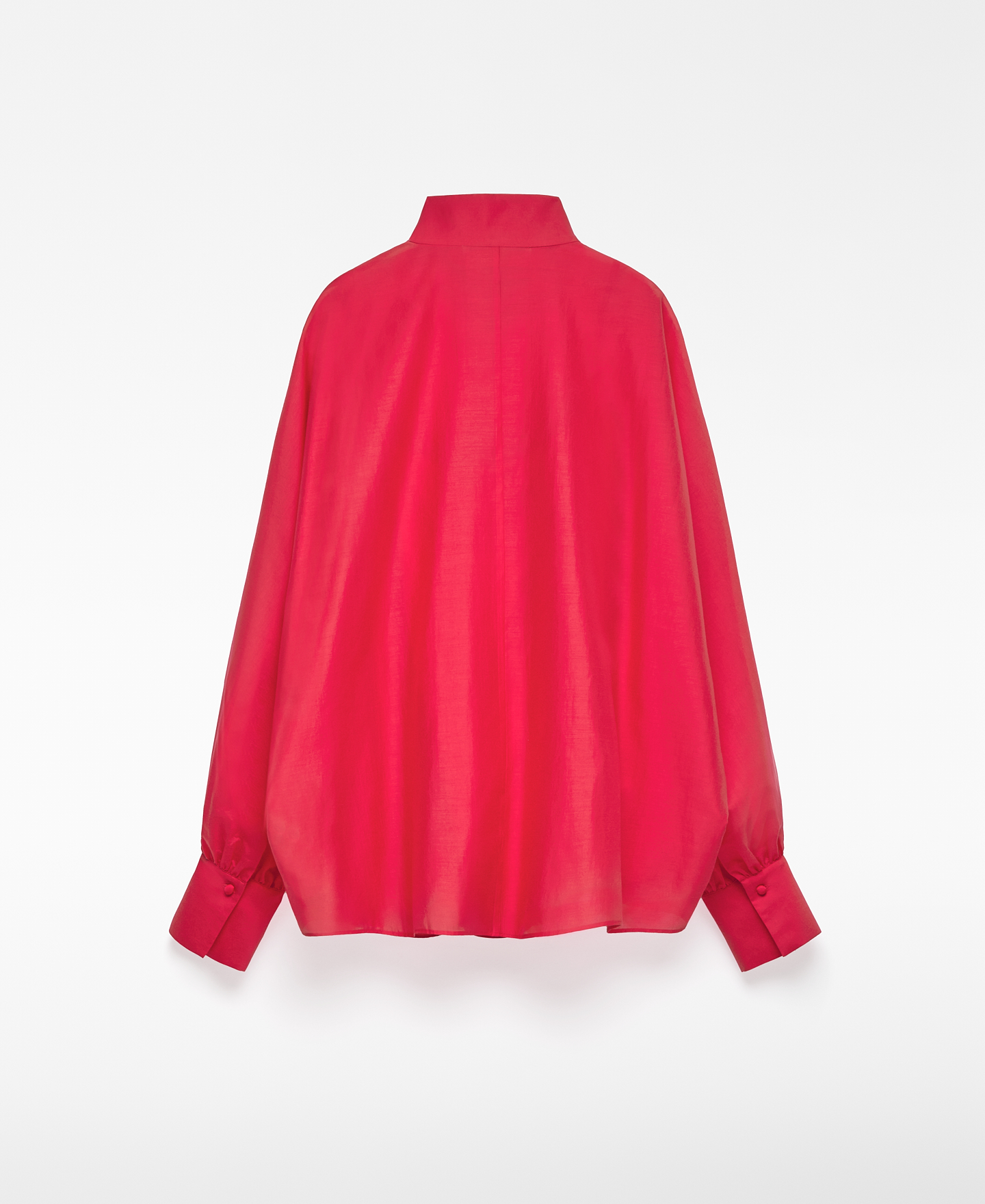 Camisa ampla semitransparente para mulher image number 5