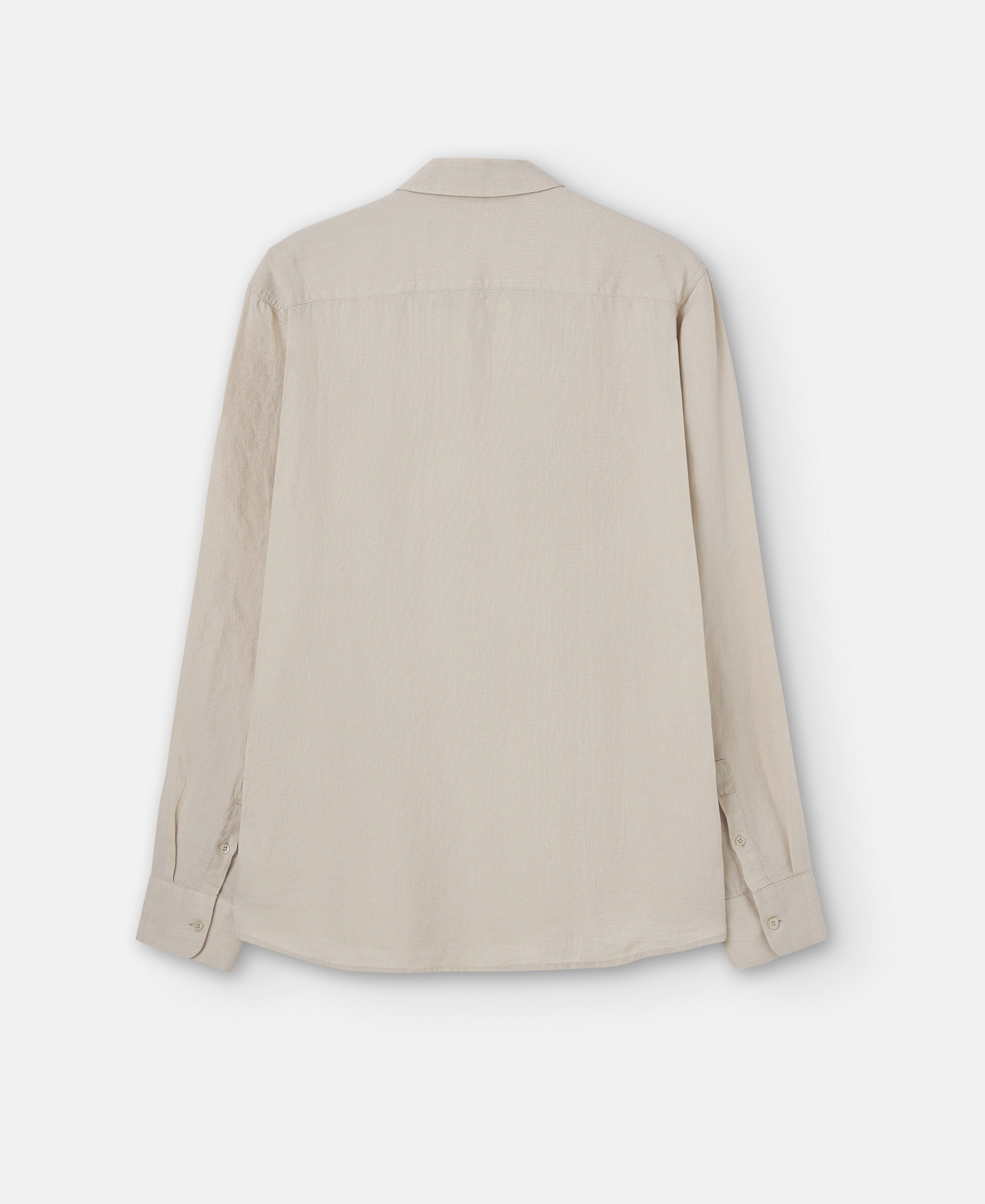 Linen lapel collar shirt image number 5