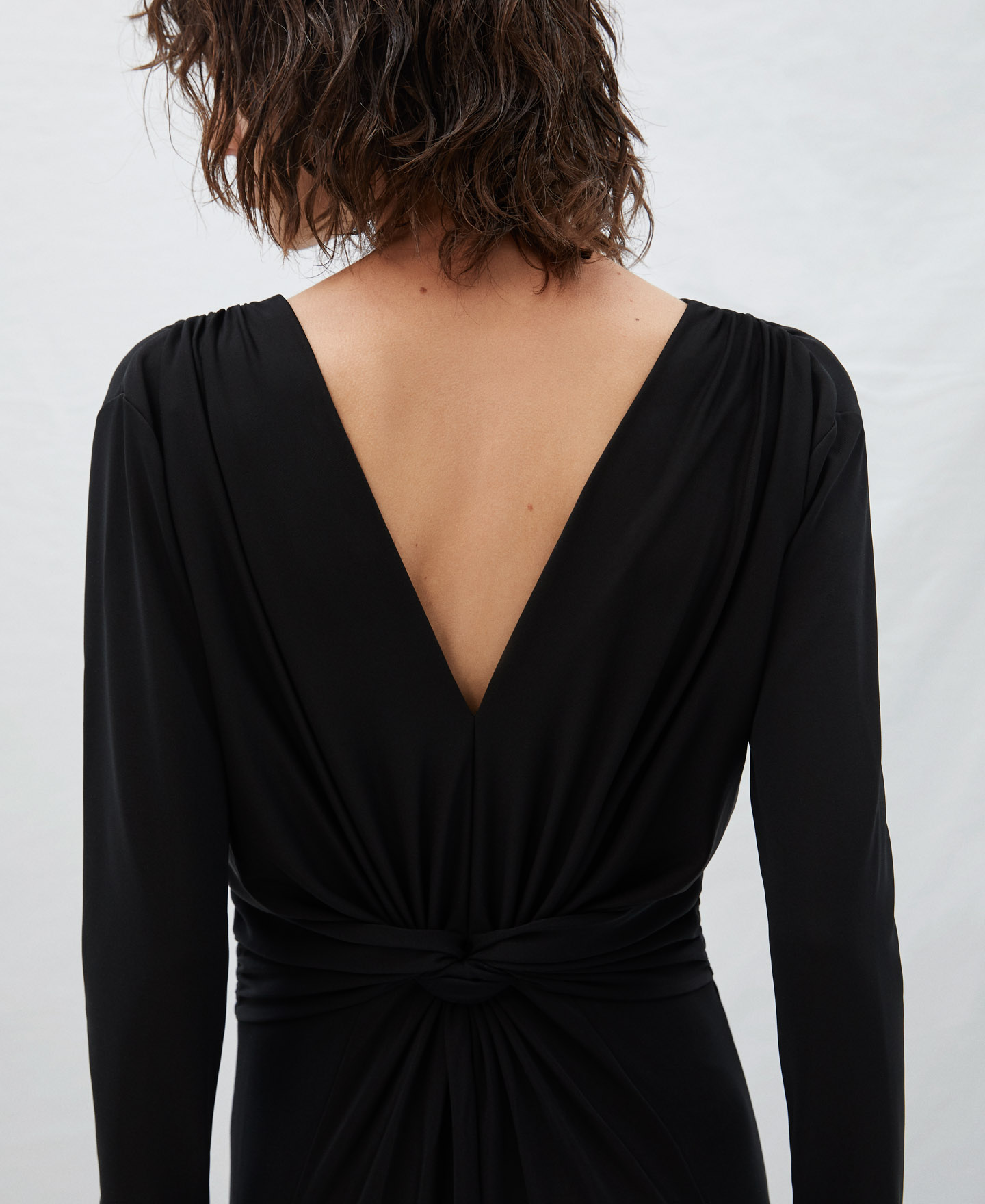 Vestido buganvilla largo detalle cintura image number 3