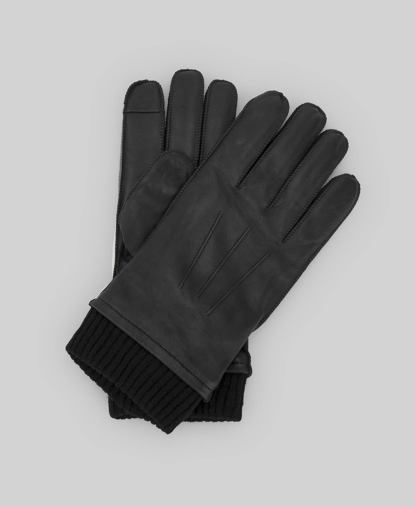 Responsible leather glove man image number 0