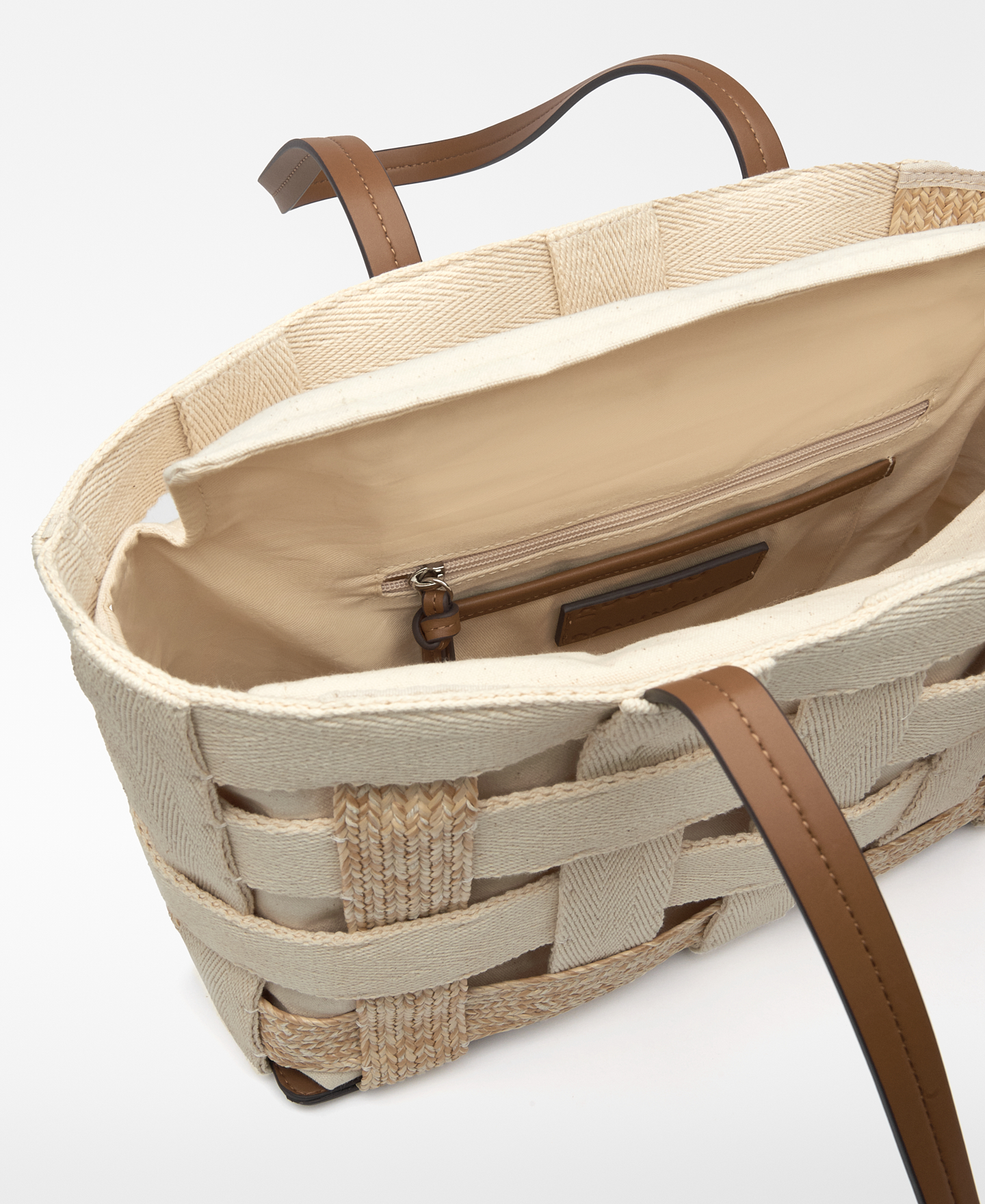 Sac cabas Horizonte en coton femme image number 3