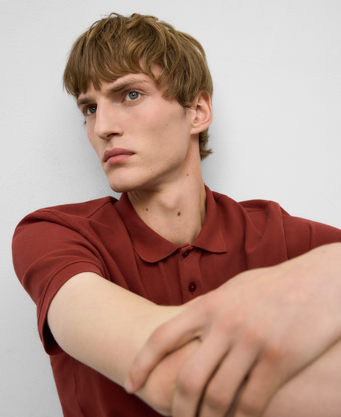 Polo piqué algodón orgánico hombre image number 3
