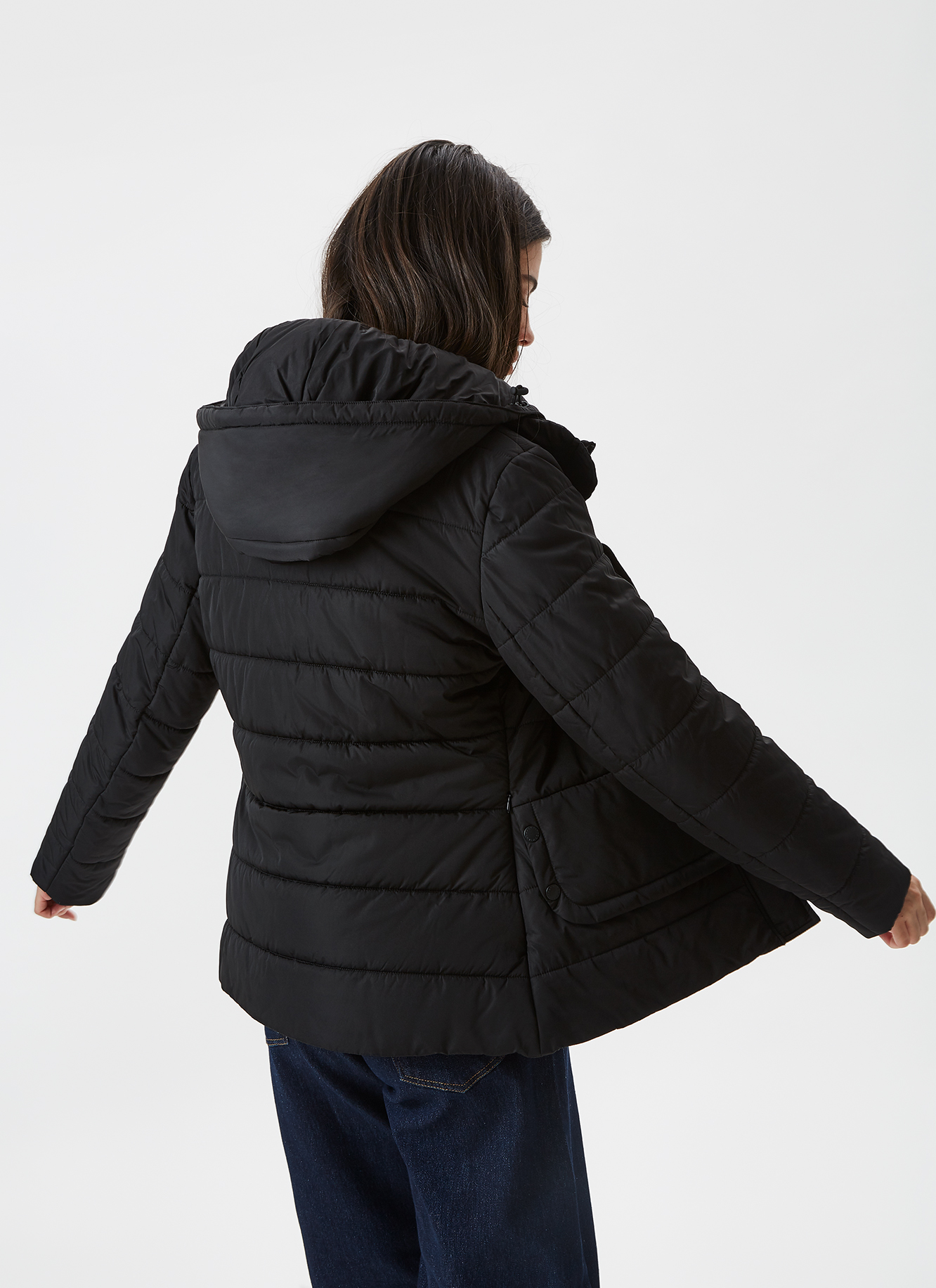 Padded jacket with hood image number 2