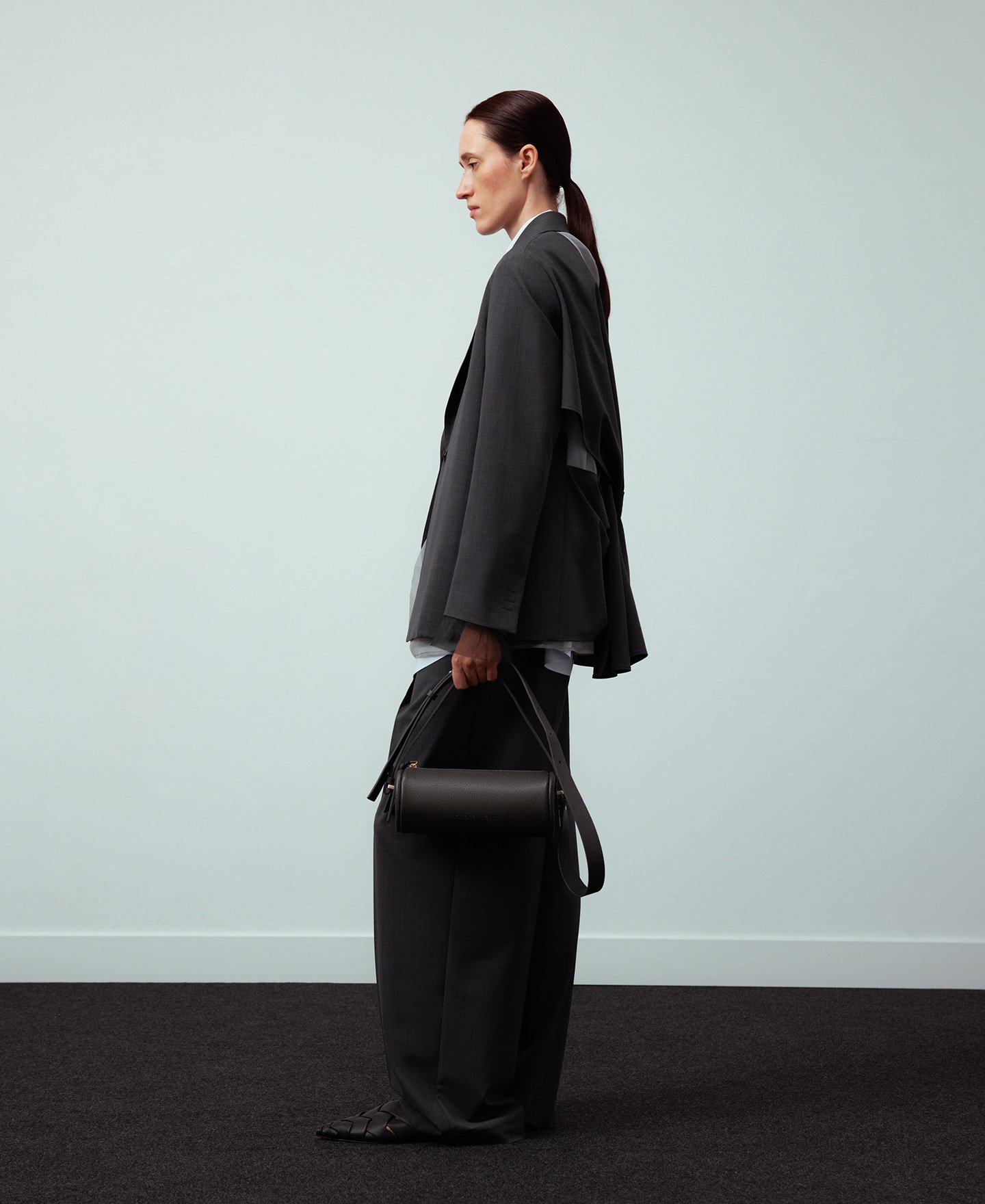 Mala cilíndrica Pele Não Pele para mulher image number 5