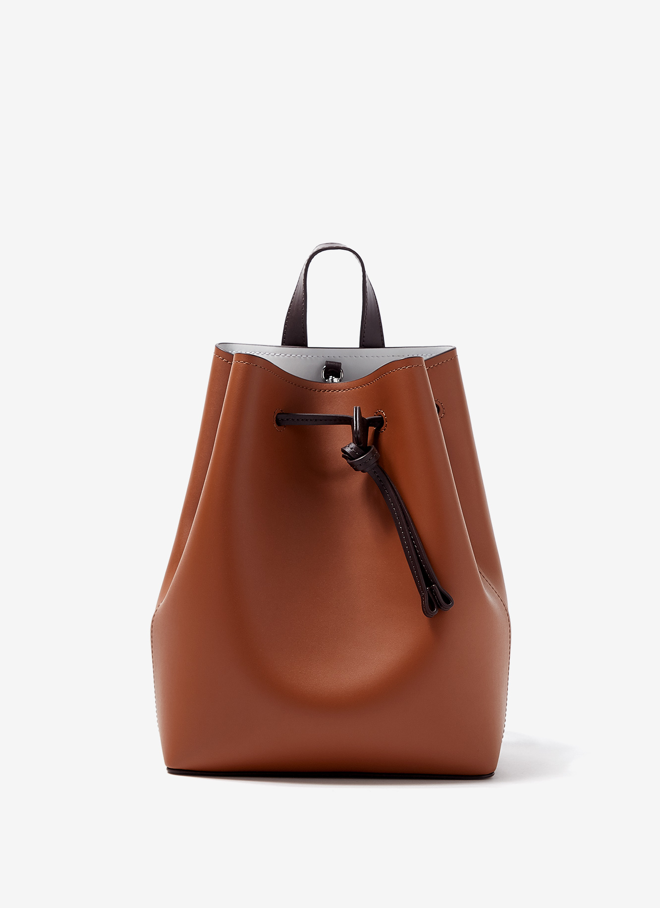 Vachetta leather backpack sack image number 0