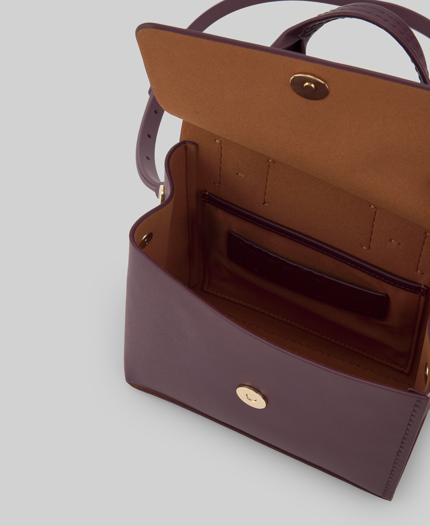 Responsible leather small Mica bag woman image number 3