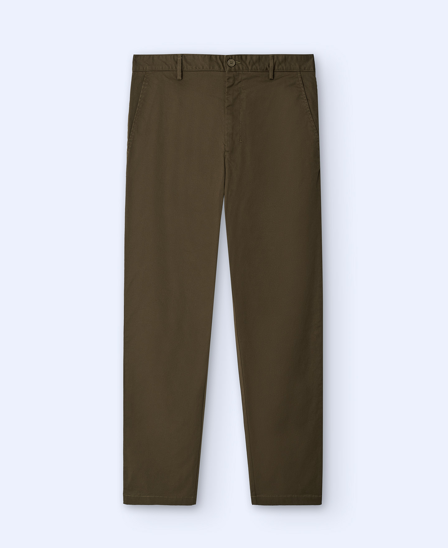 Cotton twill chino trousers image number 0