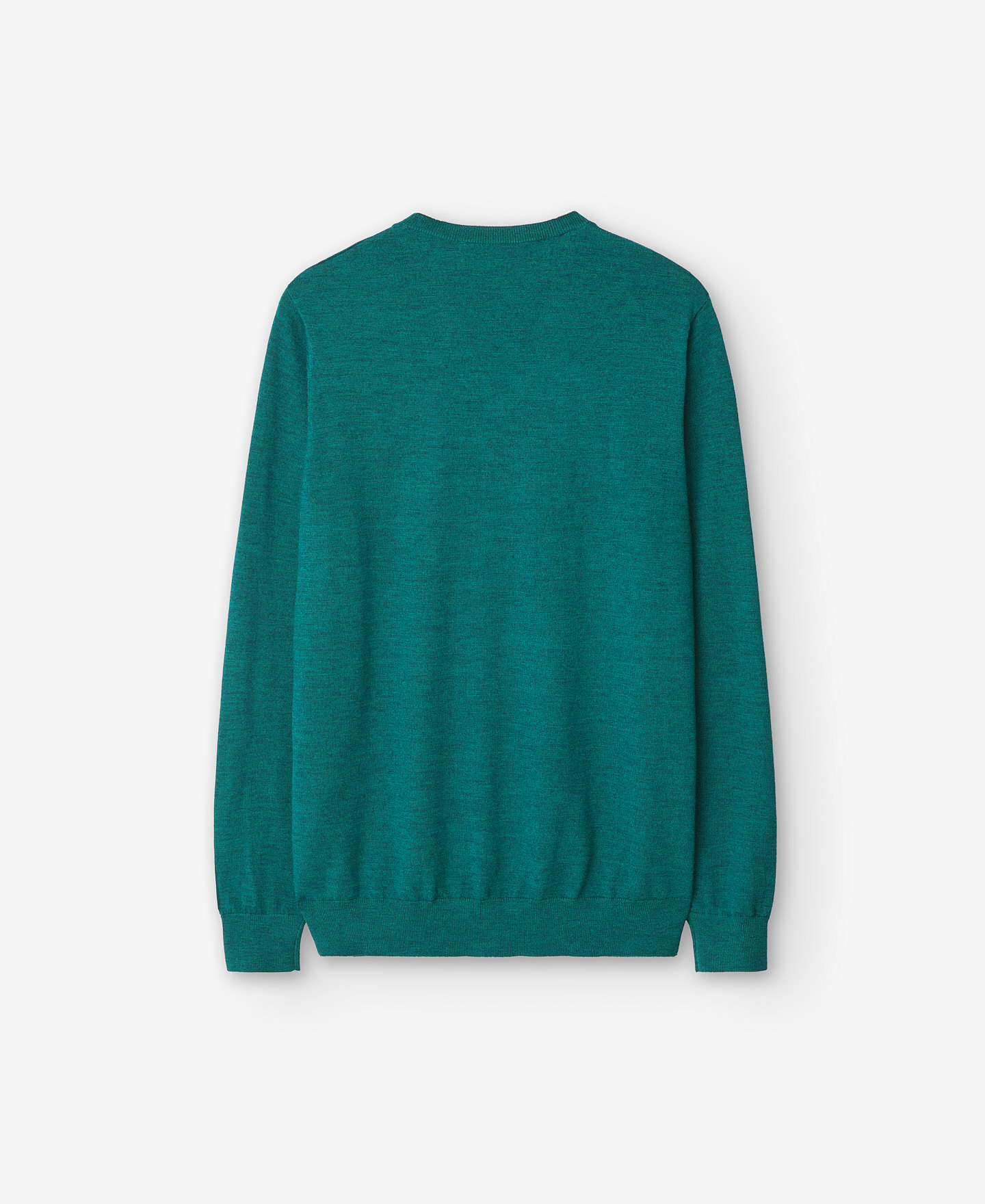 Merino wool V-neck sweater for men image number 5