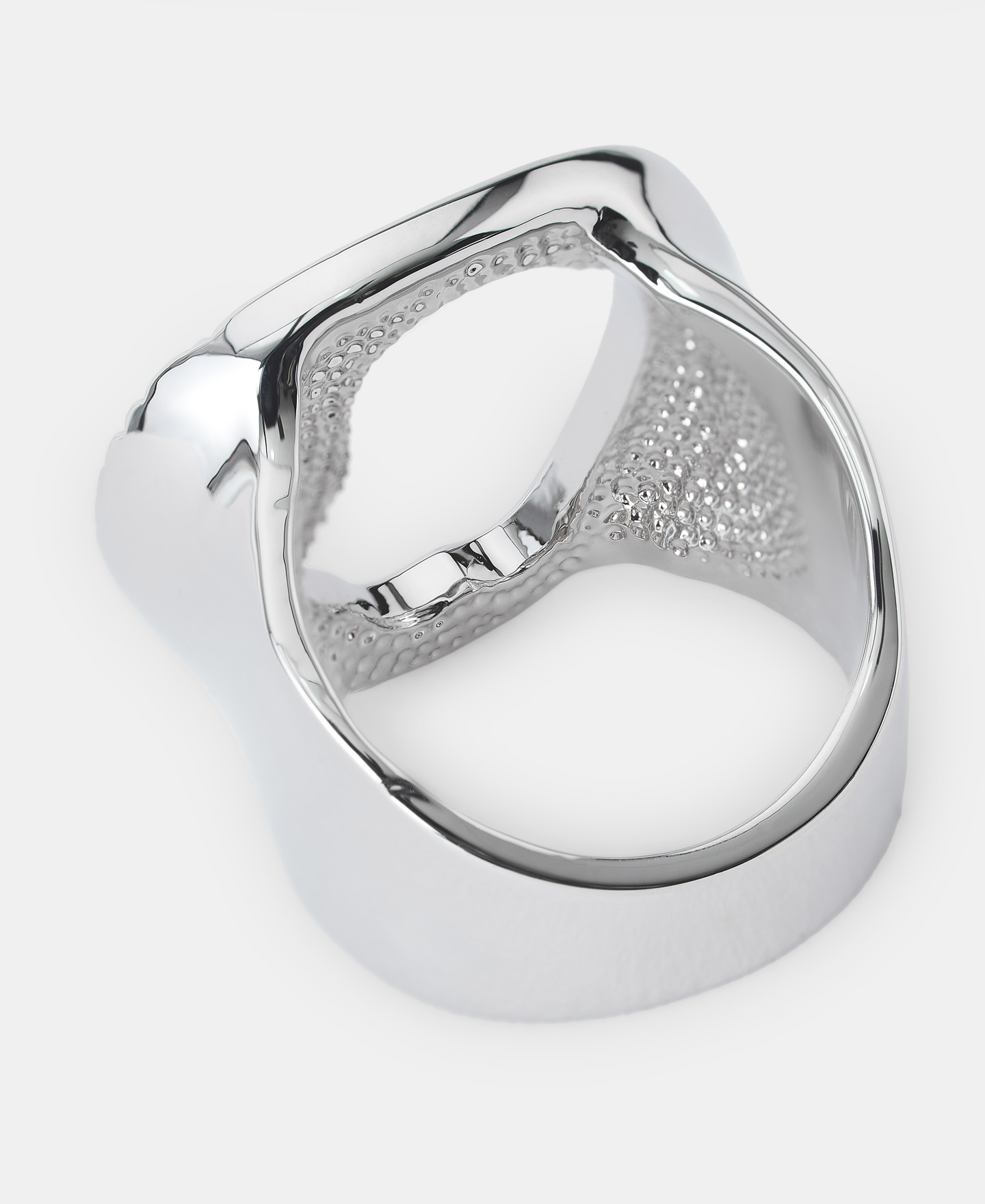Anillo orgánico vaciado en zinc image number 2