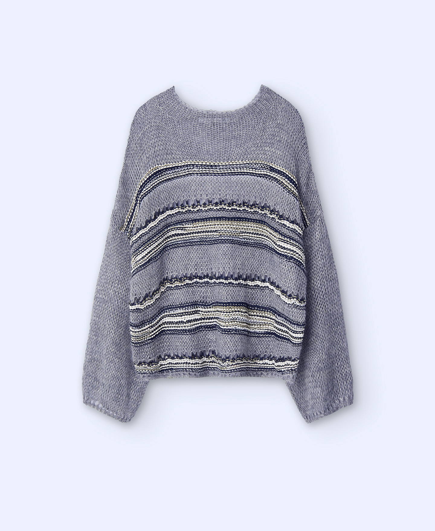 Jersey jacquard oversize image number 2