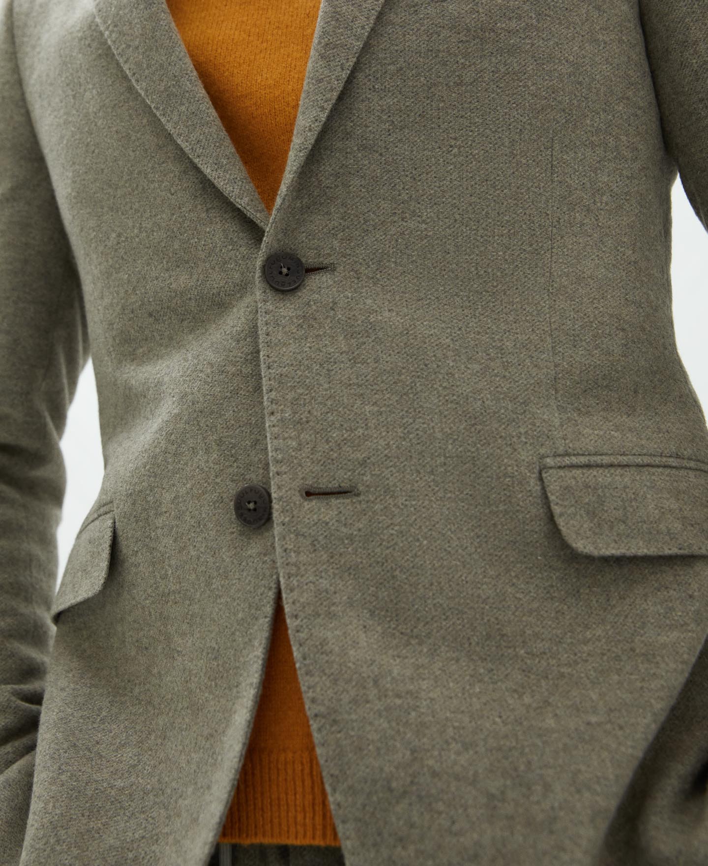 Two button wool blazer image number 3