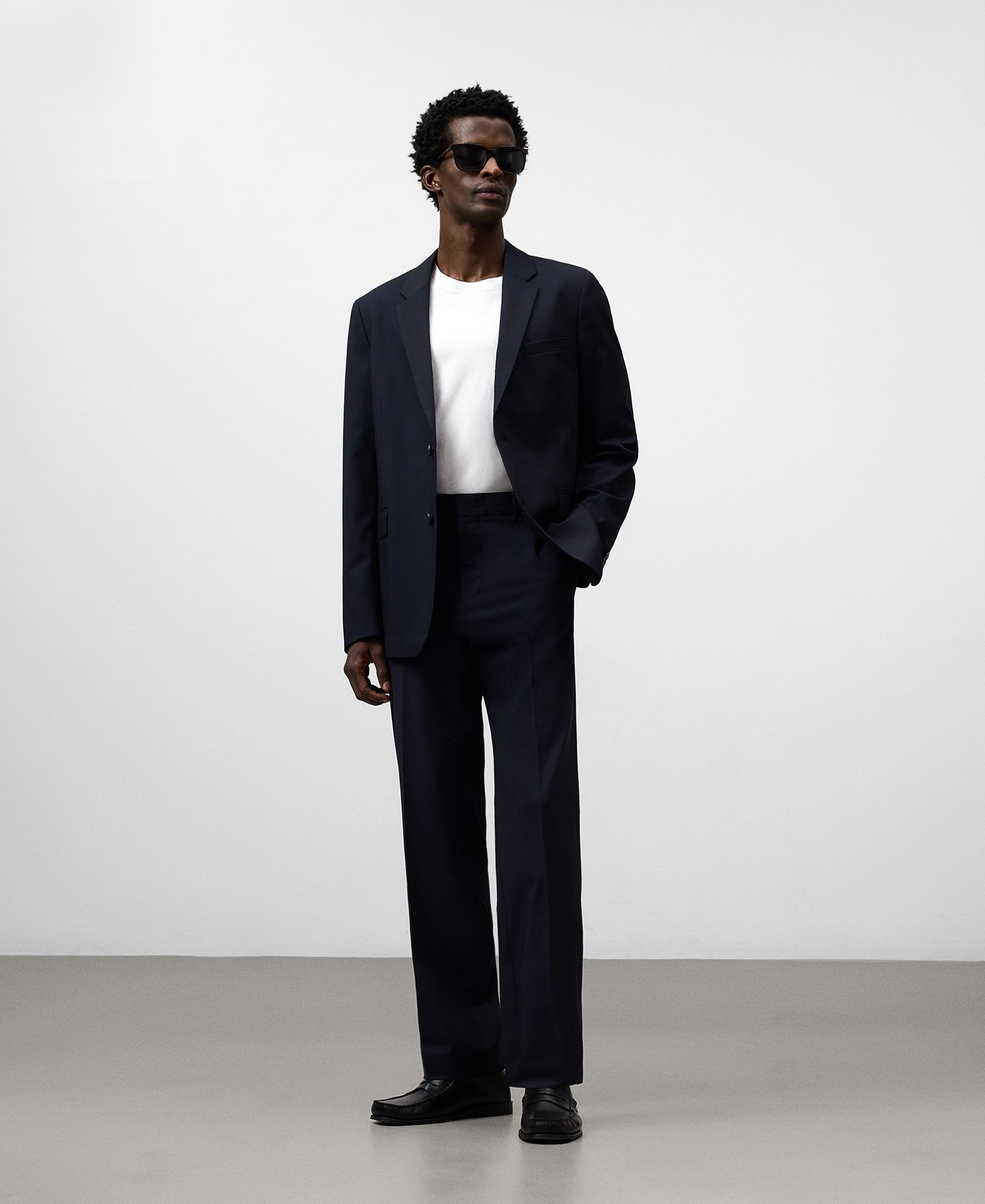 Regular fit tailored blazer man image number 1