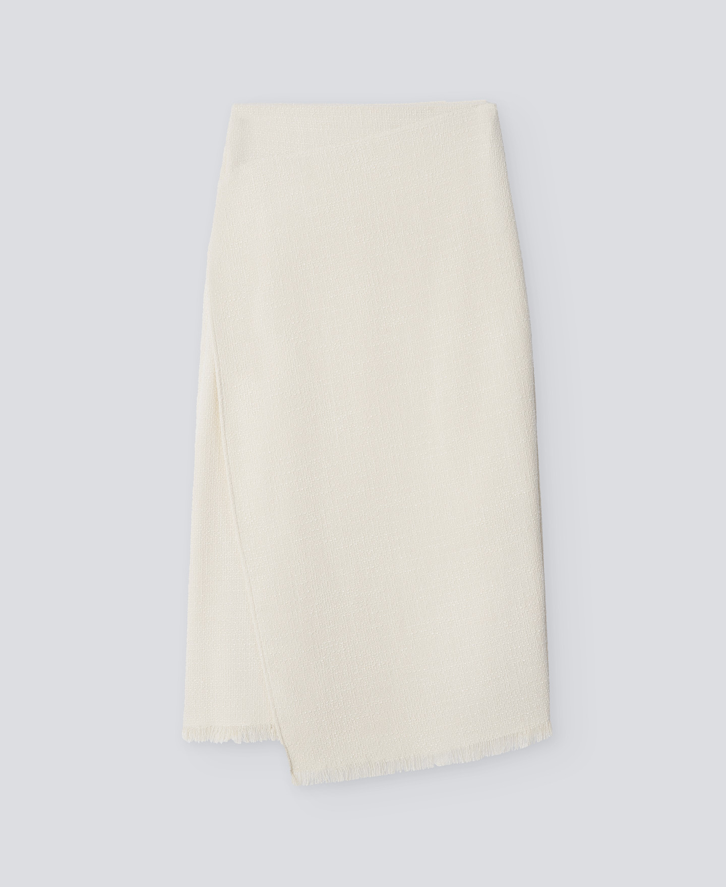 Frayed hem skirt woman image number 4