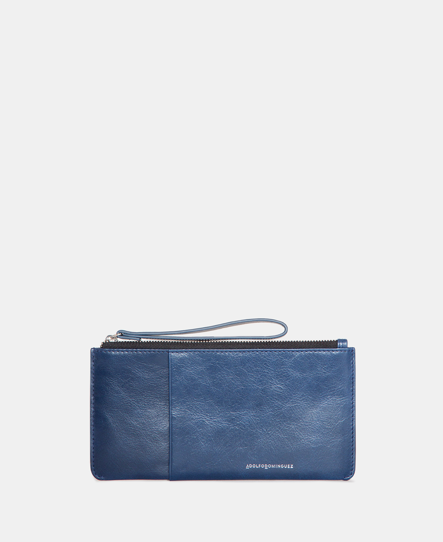 Cartera alargada en piel responsable image number 0