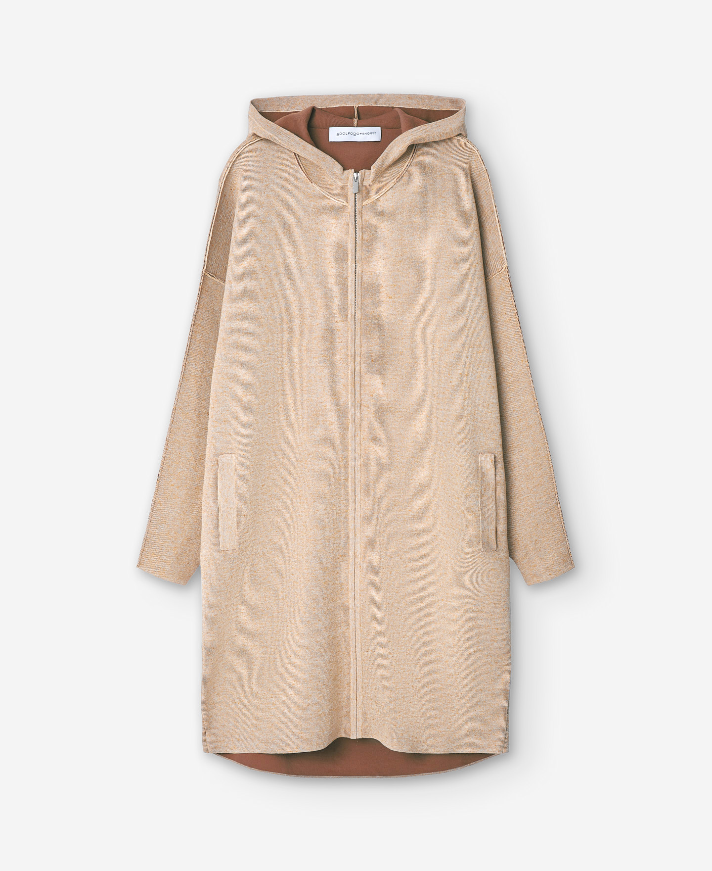Japanese sleeve knitted coat image number 4