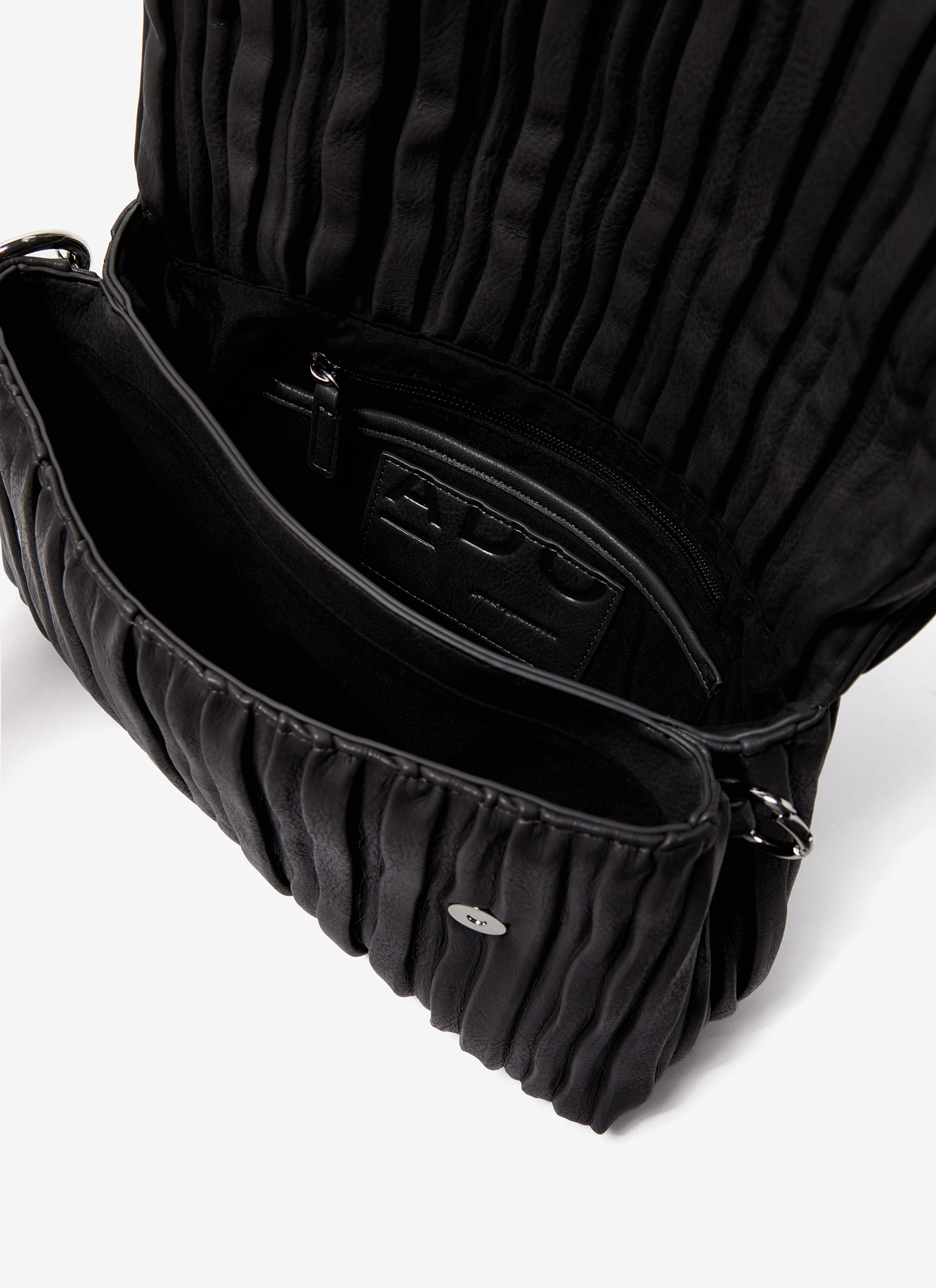 Wrinkle rectangular bag image number 2