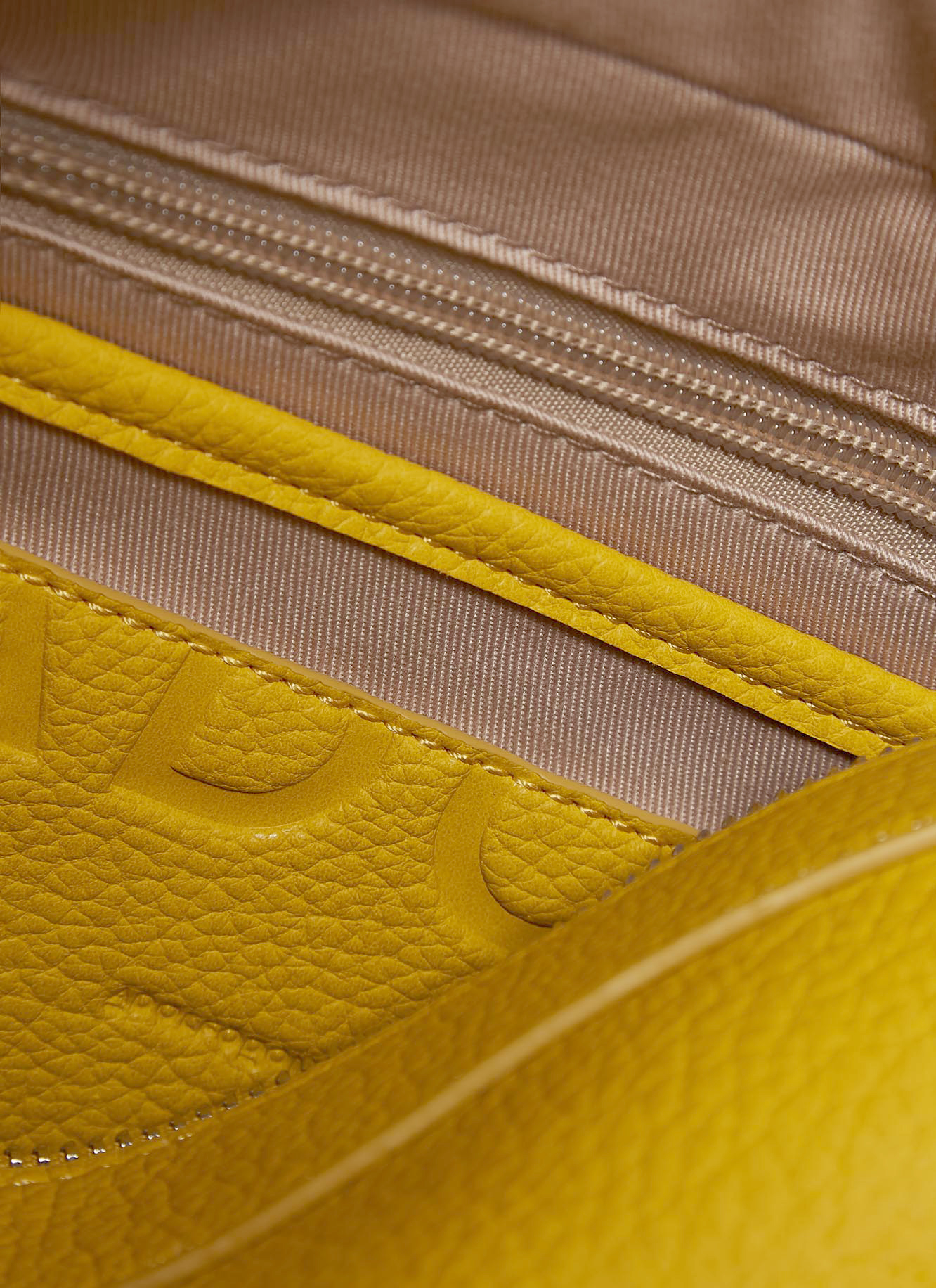 Squared faux leather crossbody bag image number 2