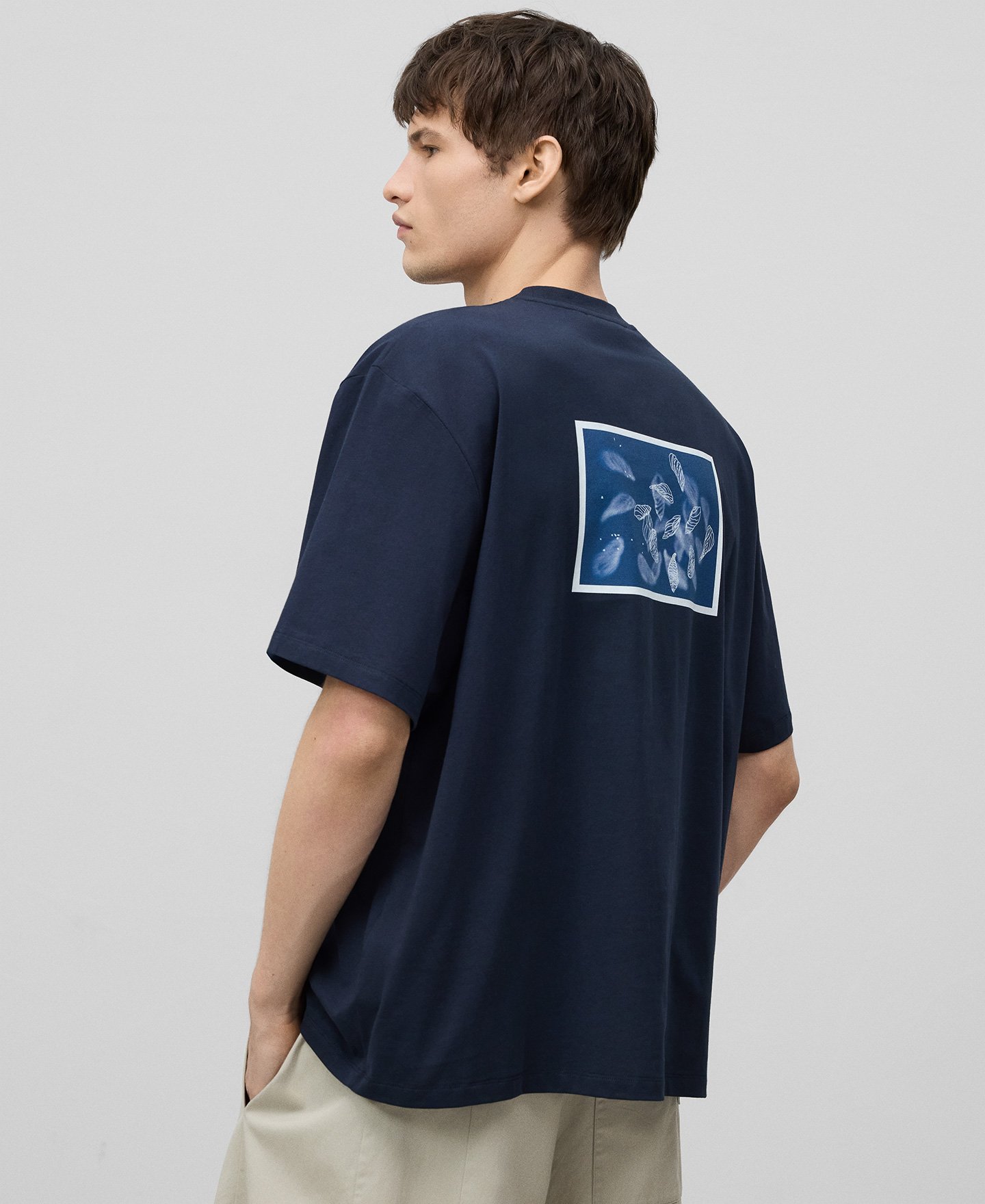 プリントバックTシャツ image number 2