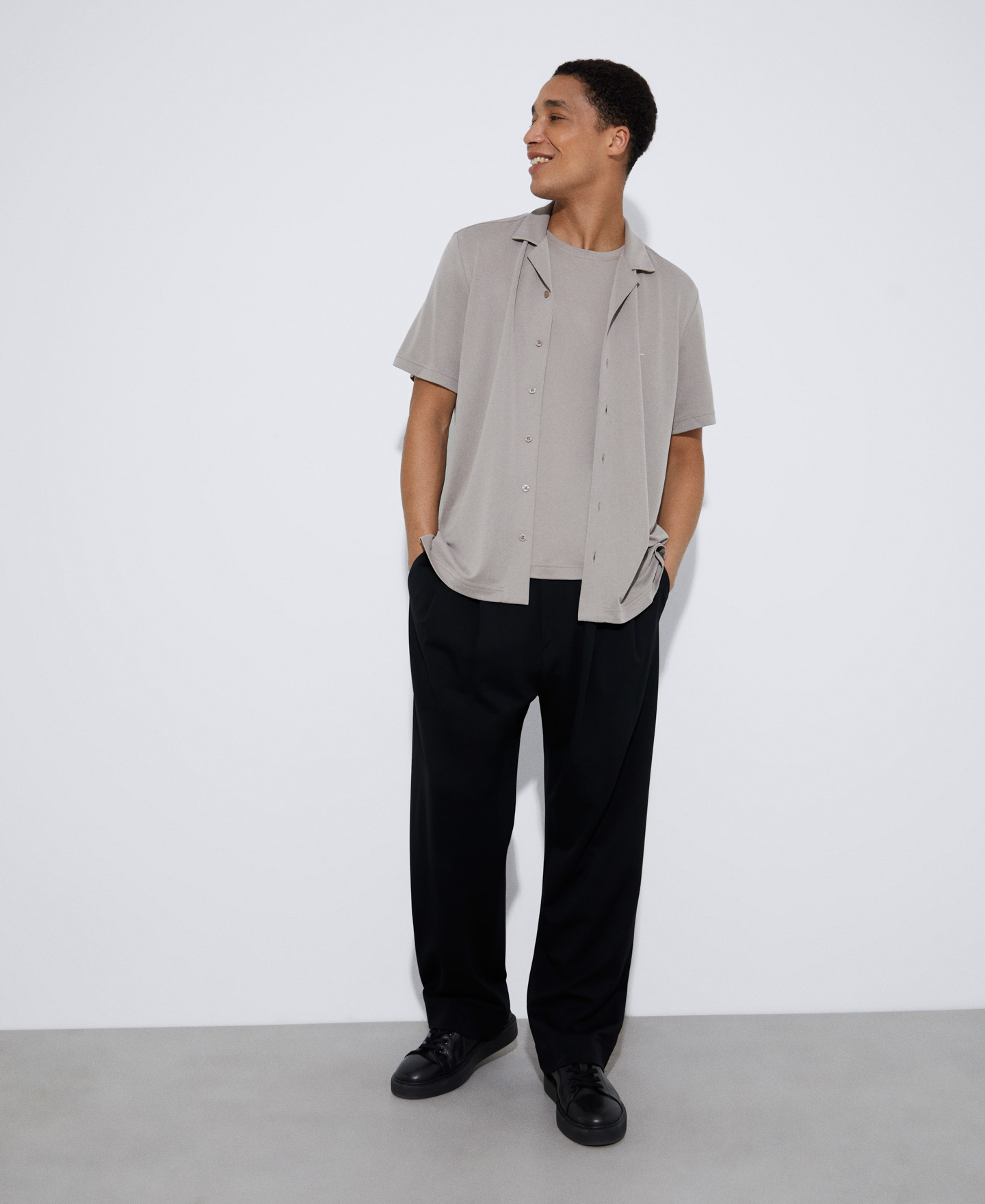 Camisa bowling en modal responsable image number 1