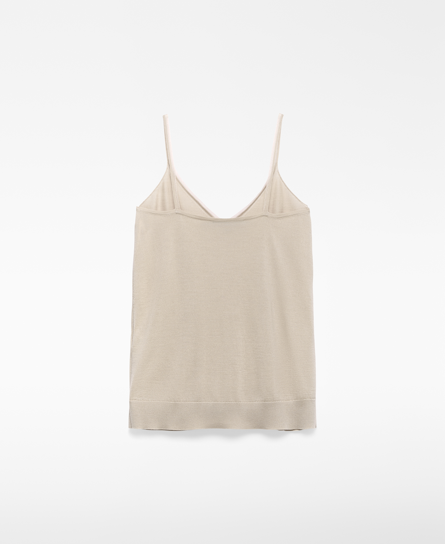 Top semi-transparent en maille pour femme image number 1