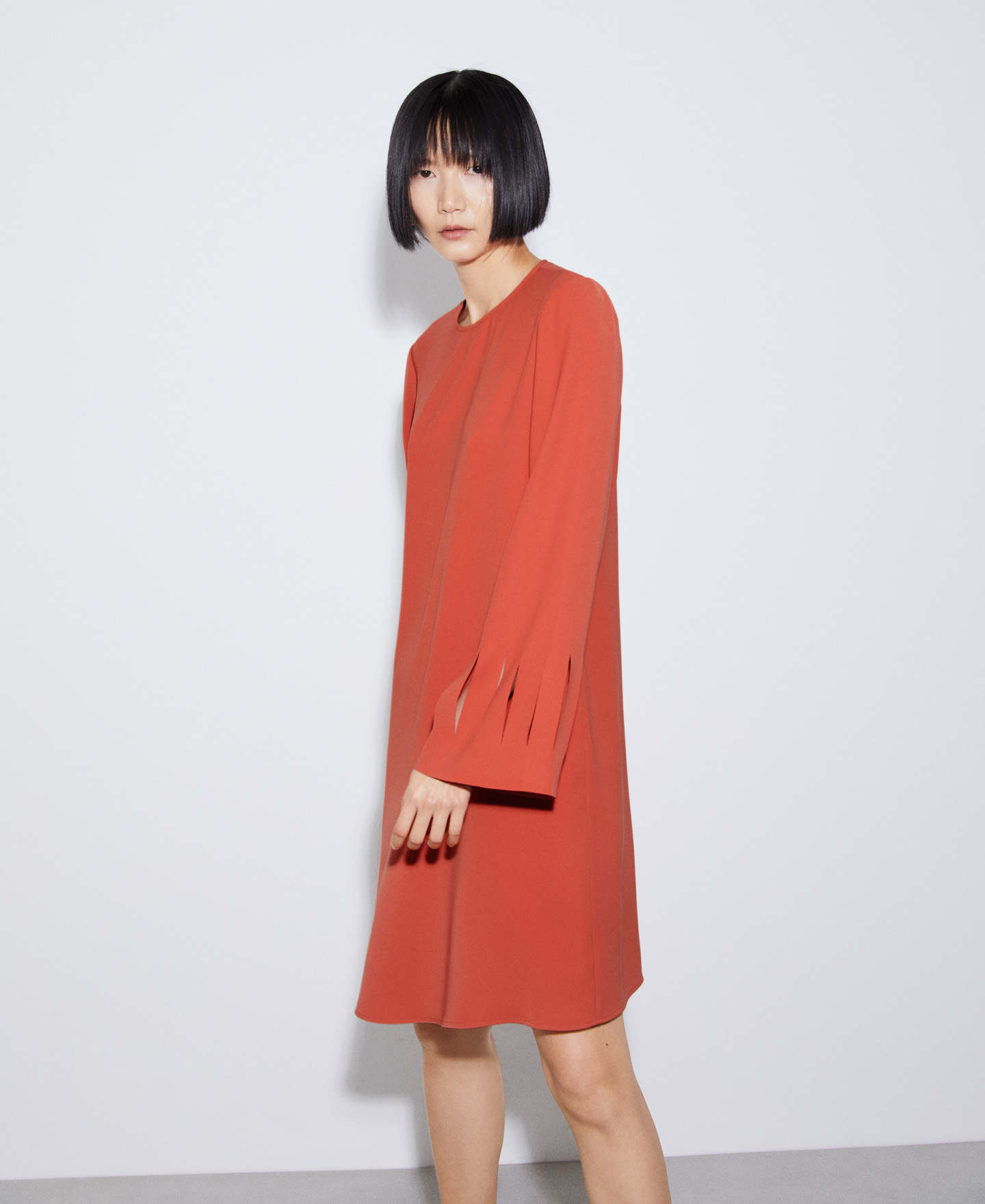 Recycled polyester dress image number 0