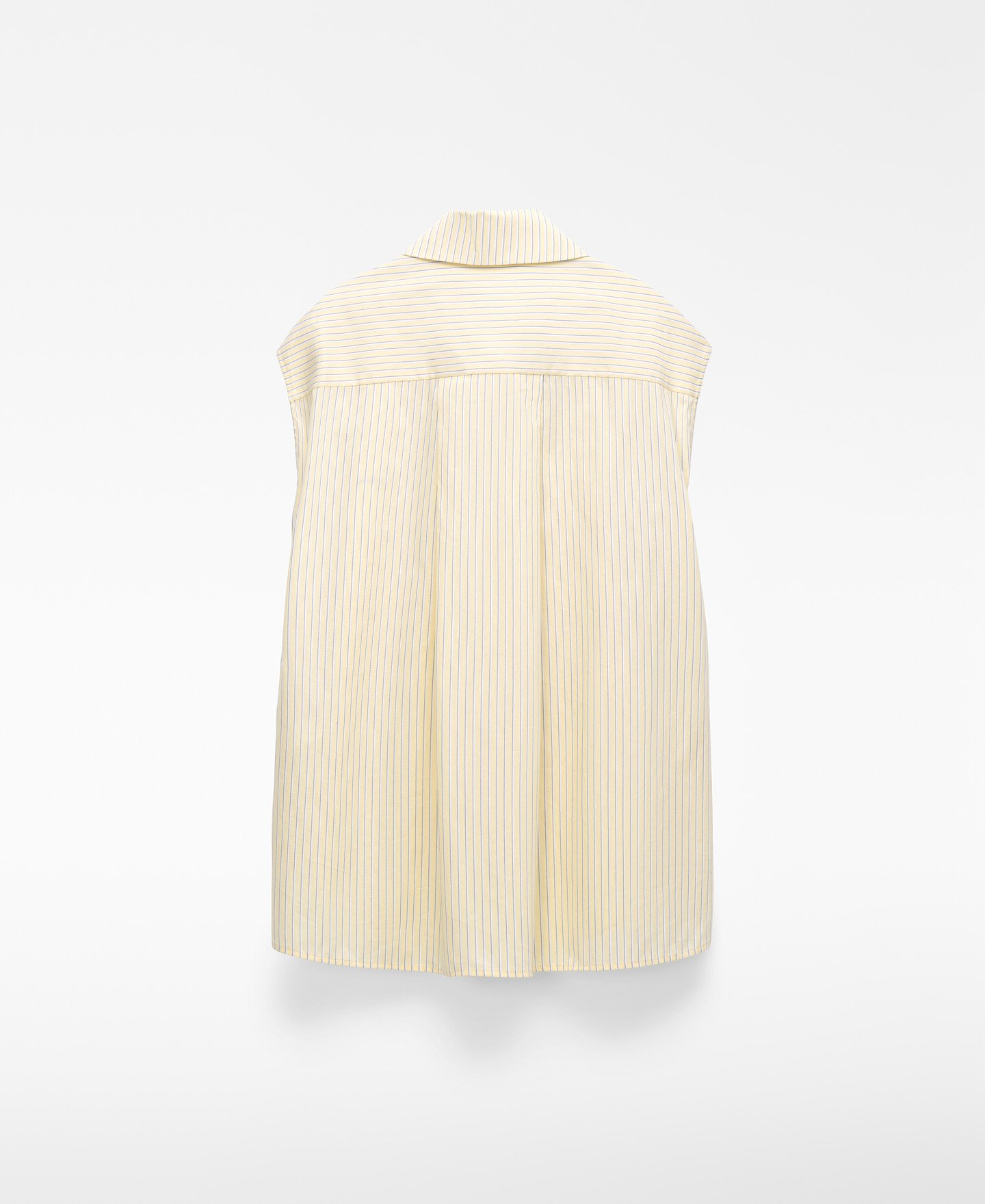 Camisa rayas cuello chimenea algod&oacute;n image number 5