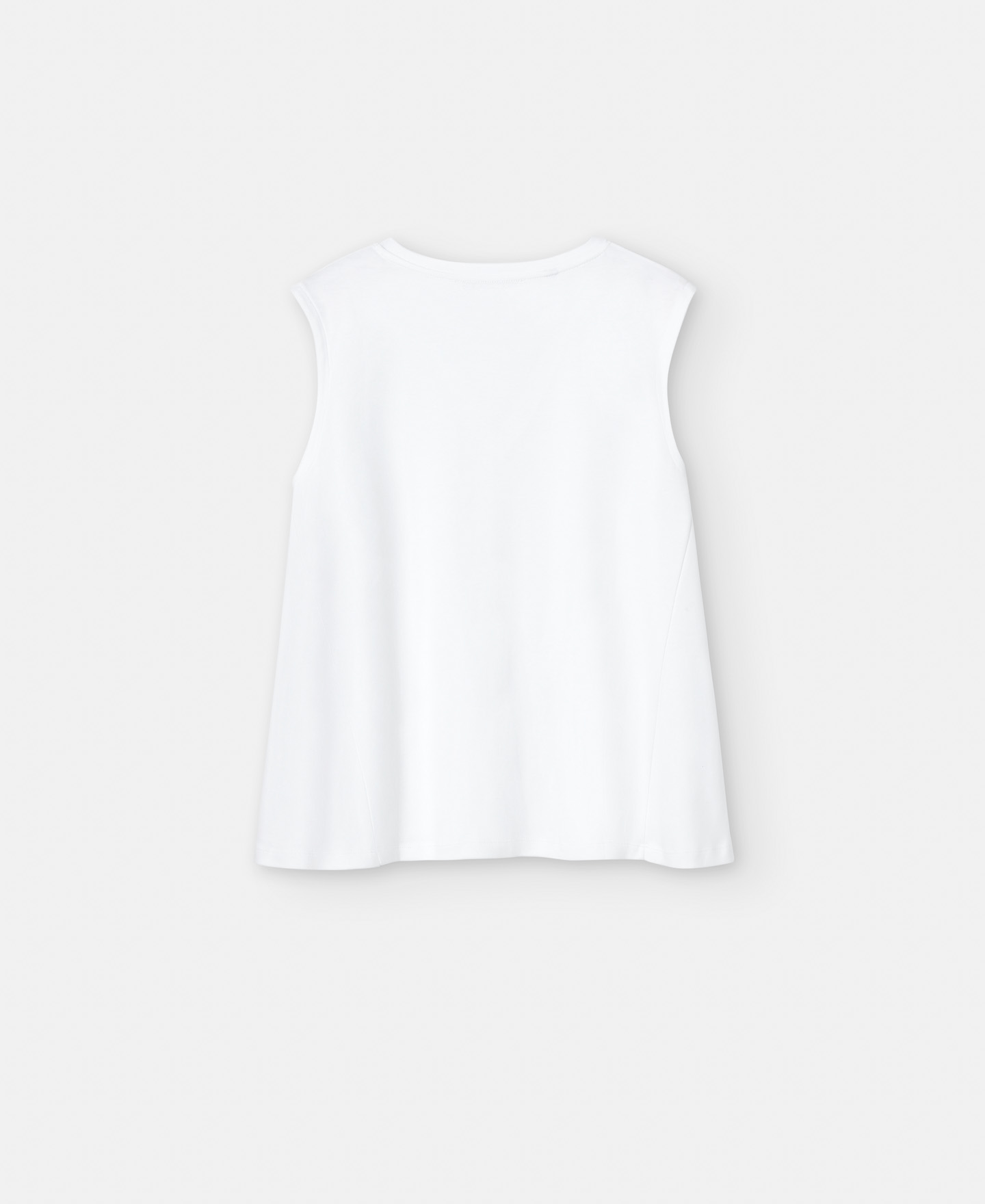Armhole sleeve mercerised cotton T-shirt image number 5