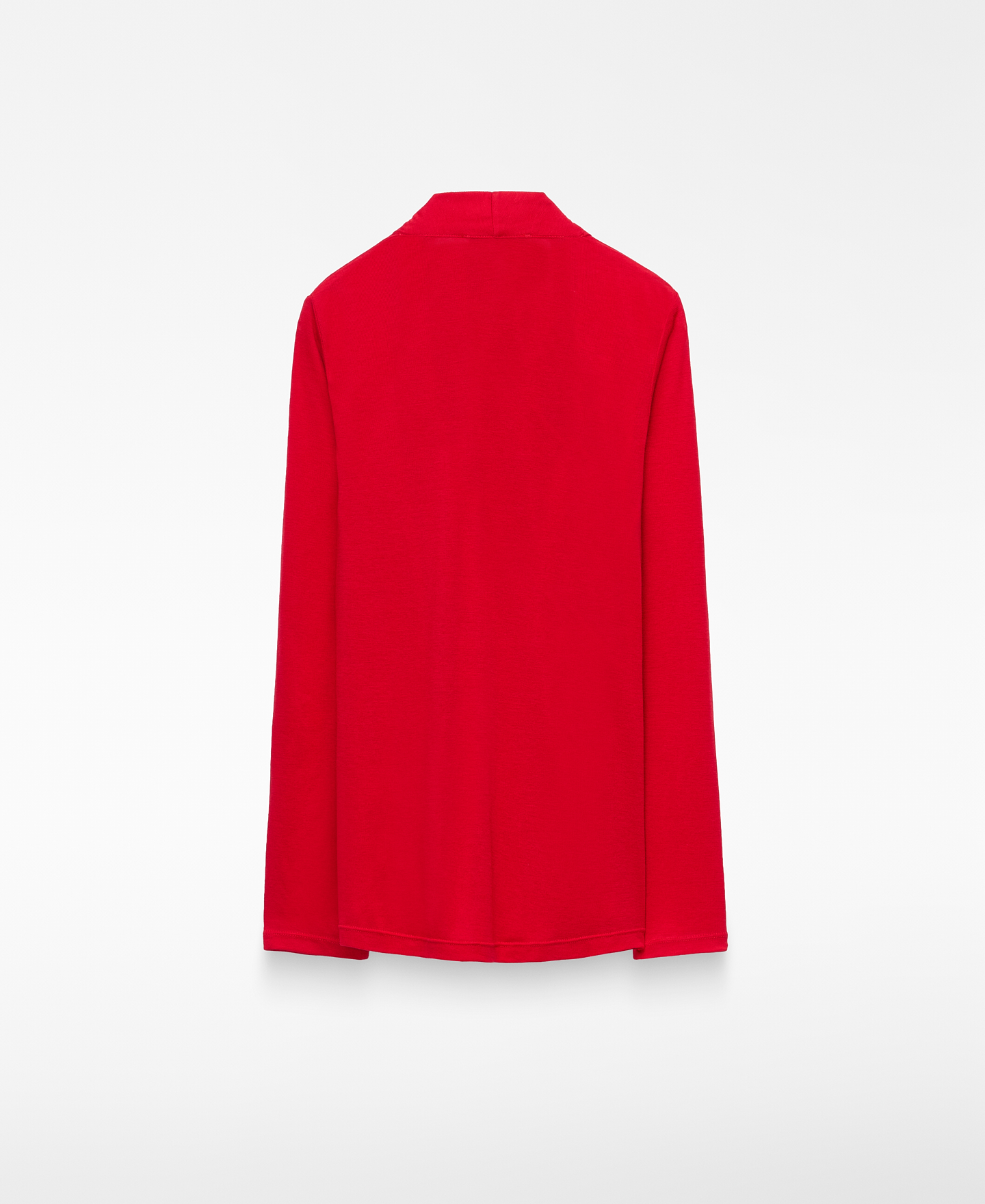 Long sleeve wrap T-shirt image number 1