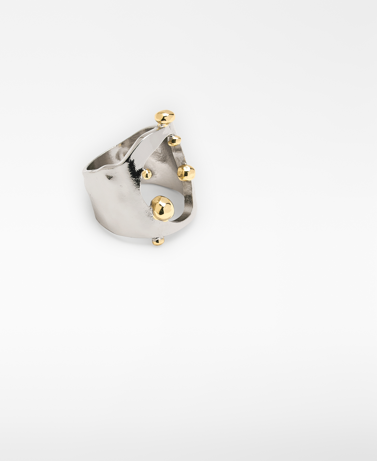 Organic-shaped irregular ring image number 1