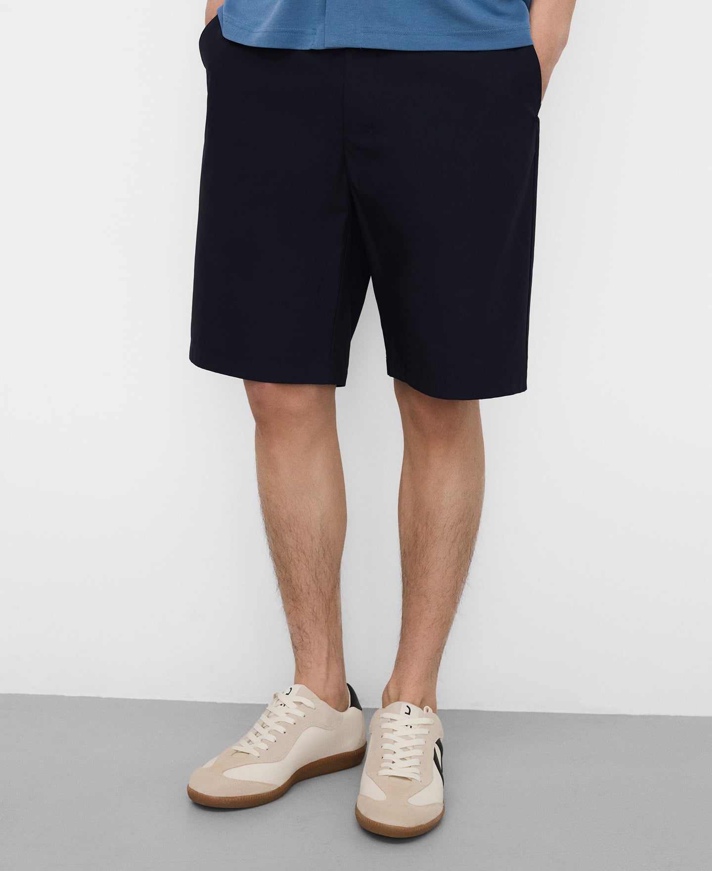 Poplin cotton bermuda shorts image number 0