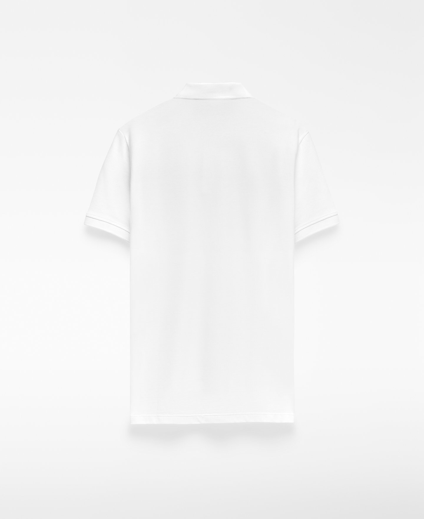 Organic cotton piqué polo shirt man image number 5