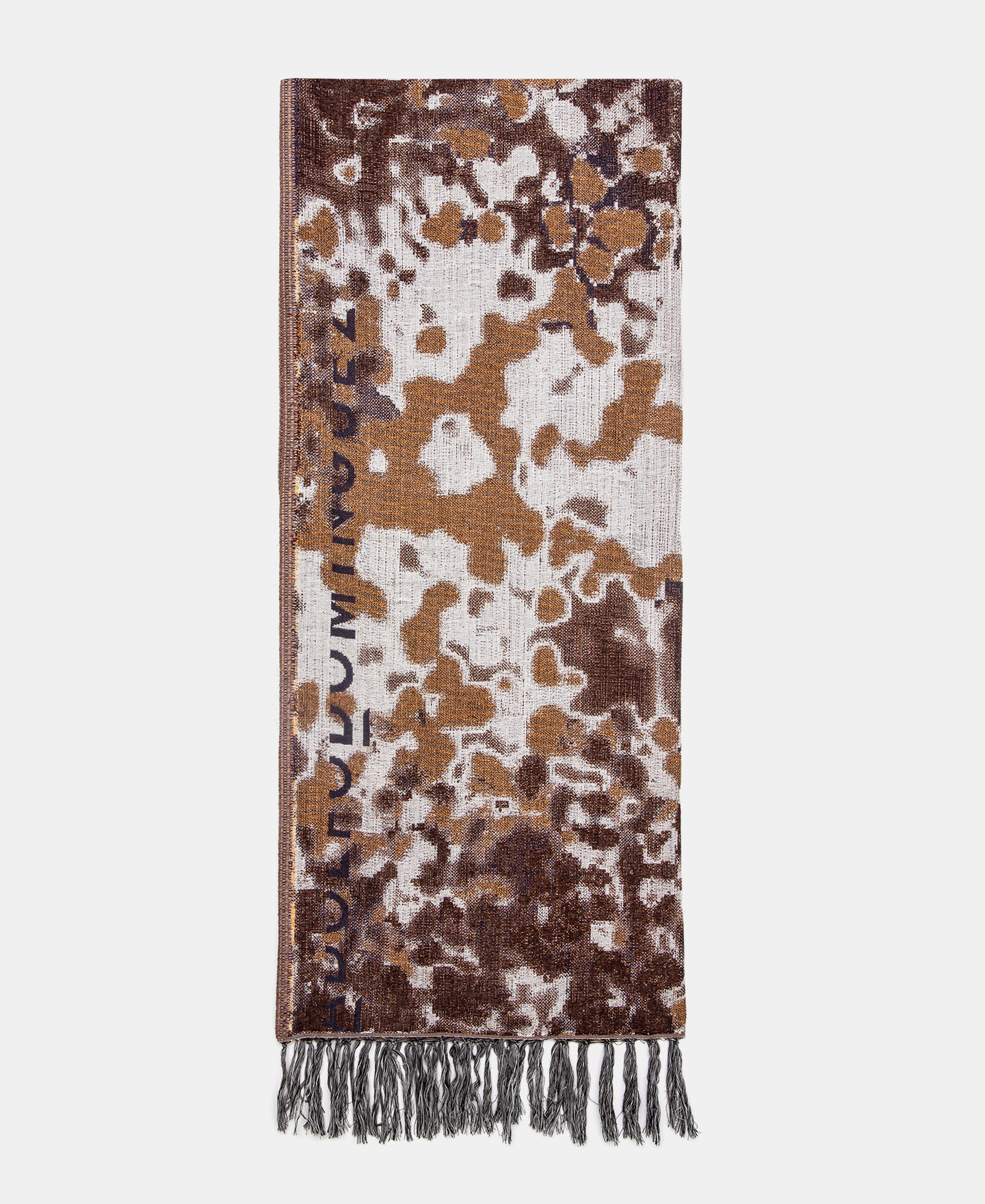 Jacquard floral print shawl image number 0
