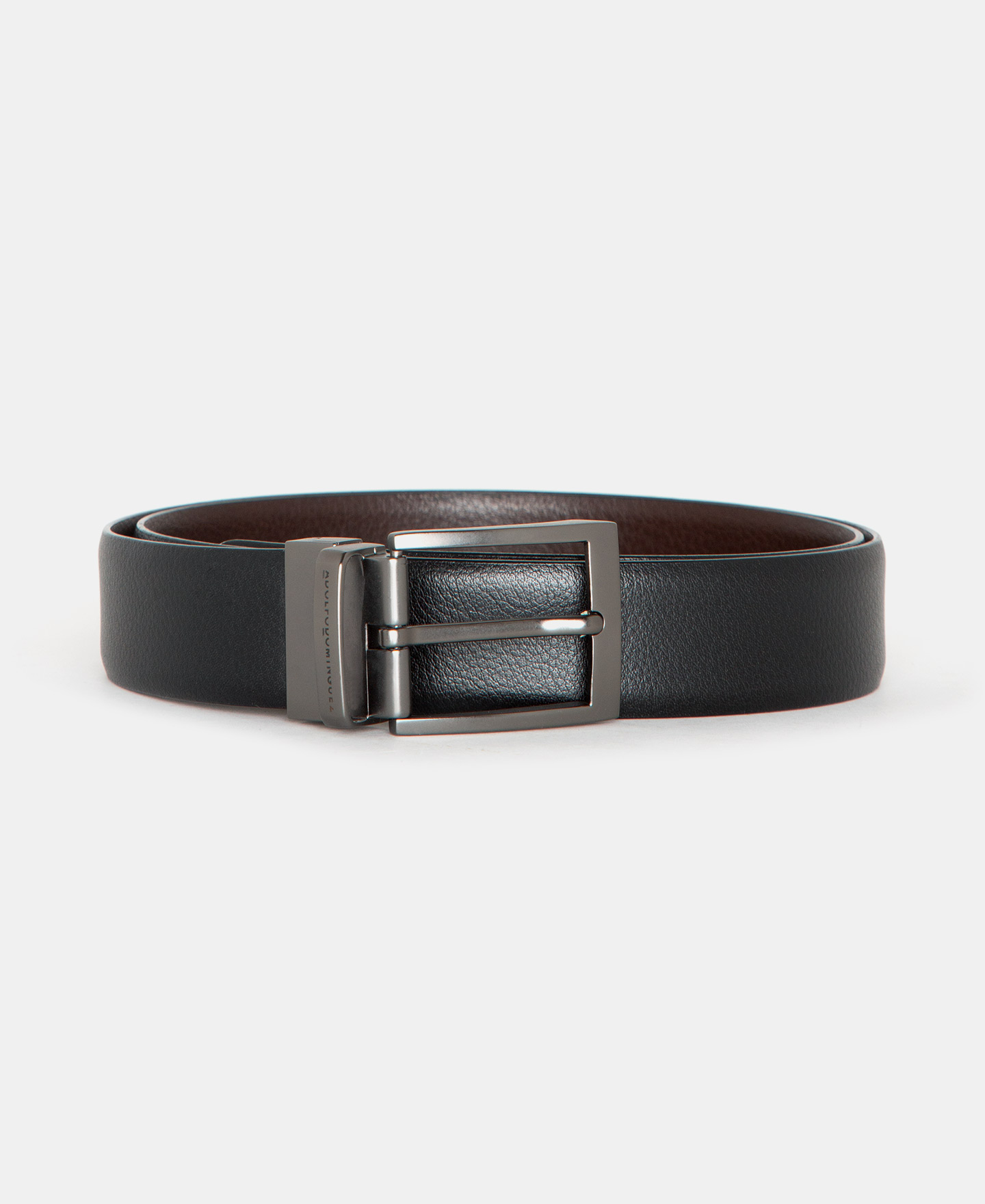 Reversible leather belt image number 0