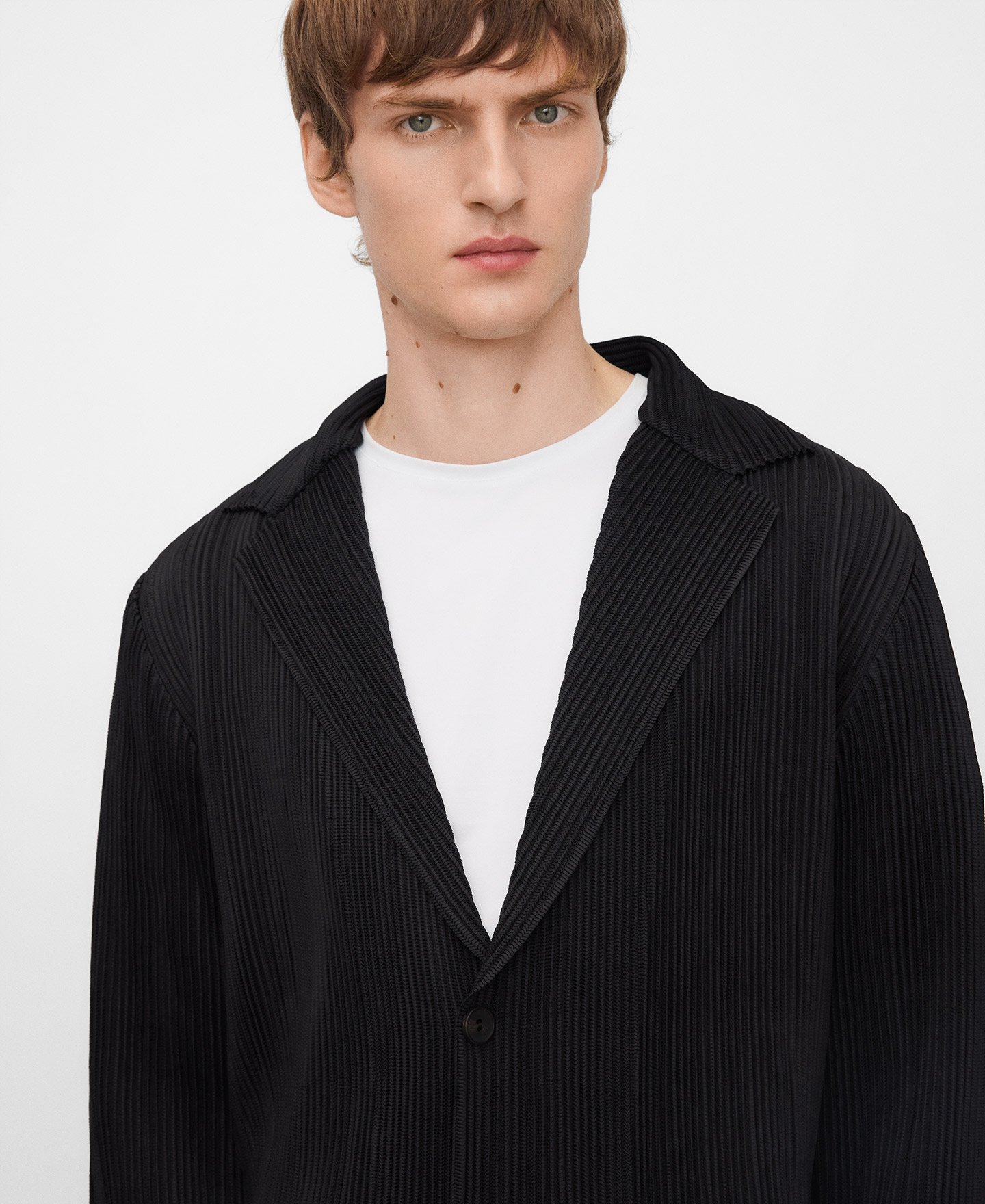 Calças crinkle barrel fit homem image number 3