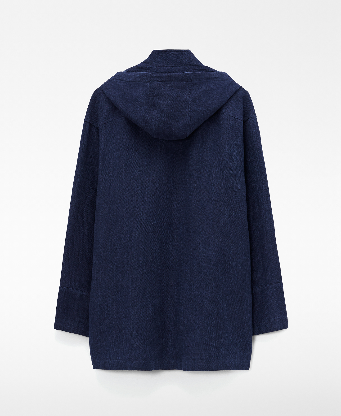 Oversize parka with drawstring image number 5