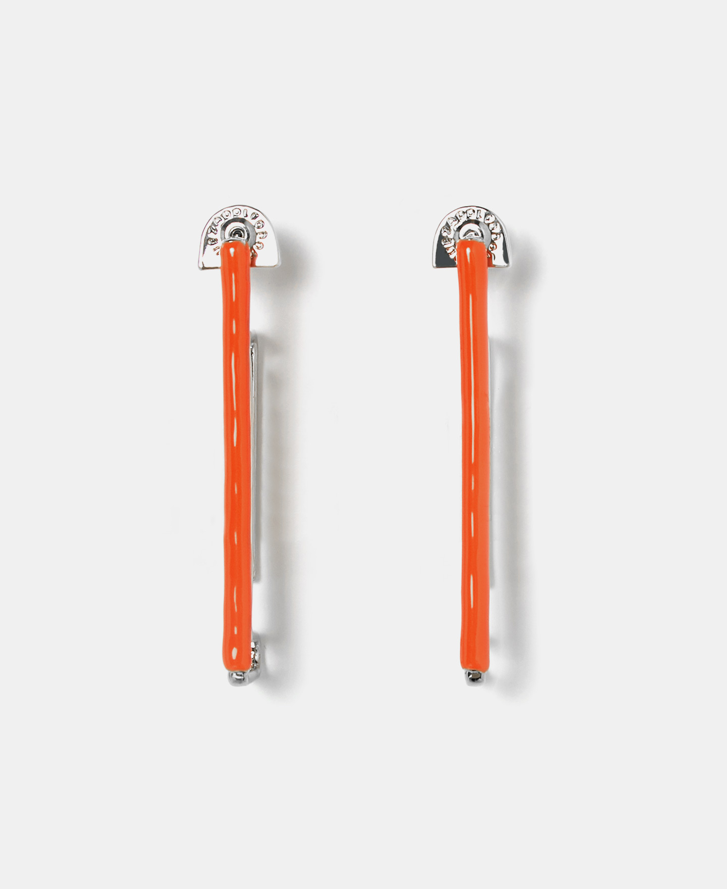 Pendientes forma de laberinto en zinc image number 0
