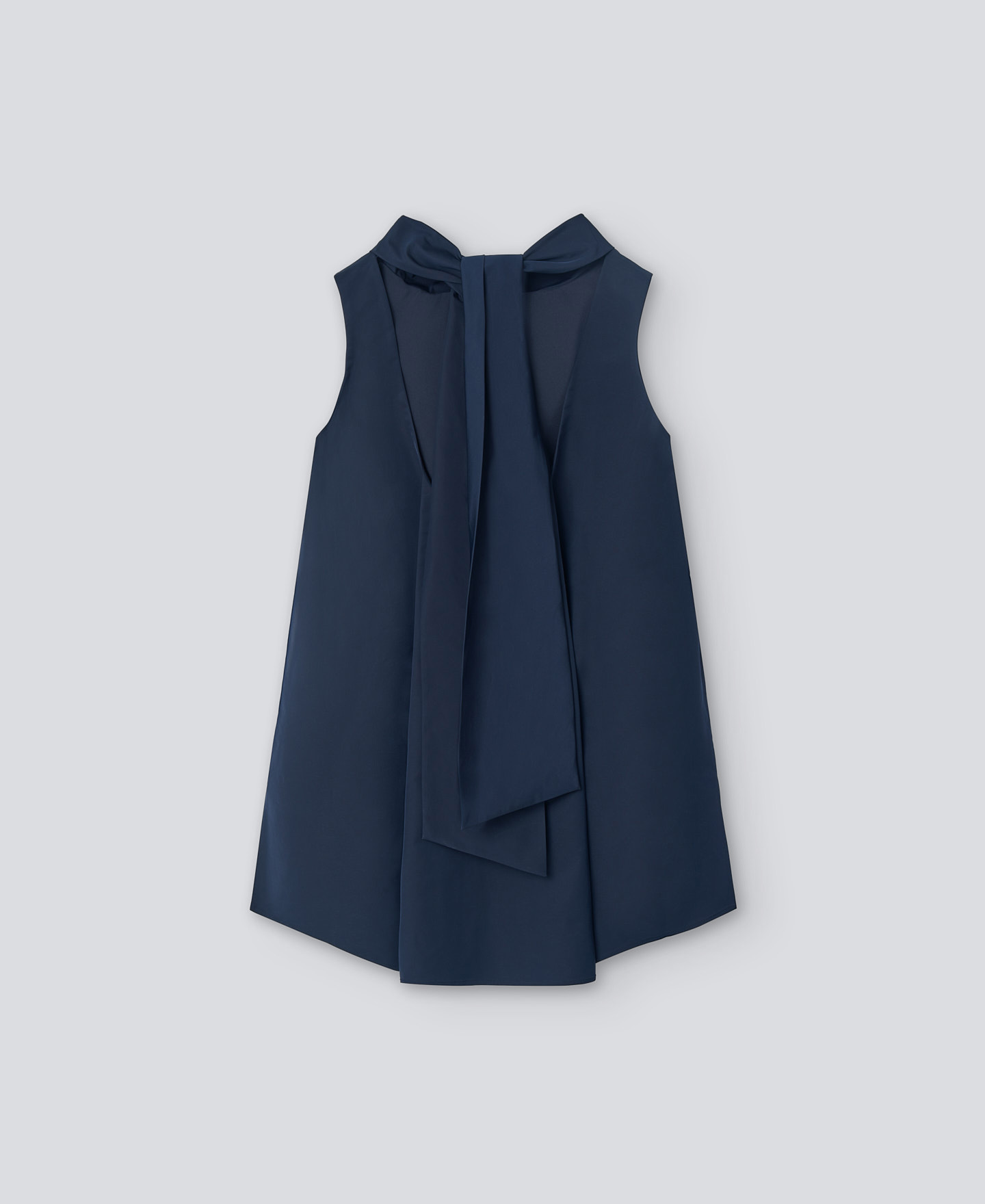 Navy blue top with bow woman image number 5