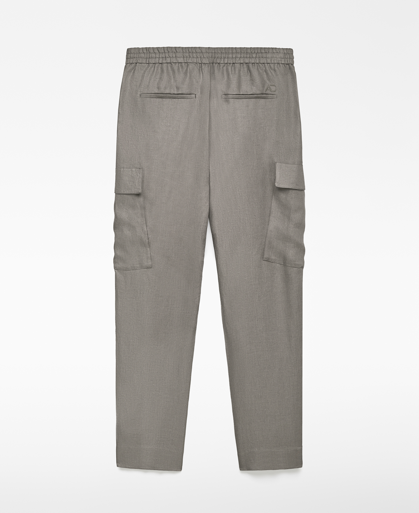 Pantalón cargo lino hombre image number 5