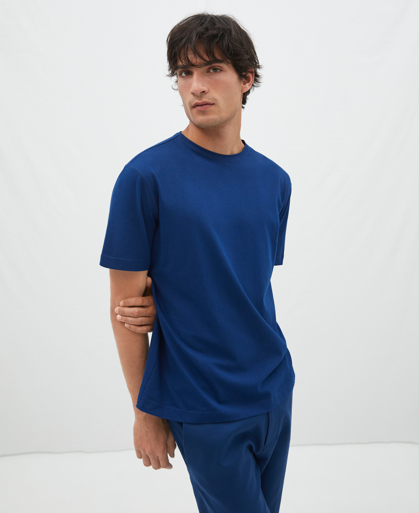 Cotton crew neck t-shirt image number 0