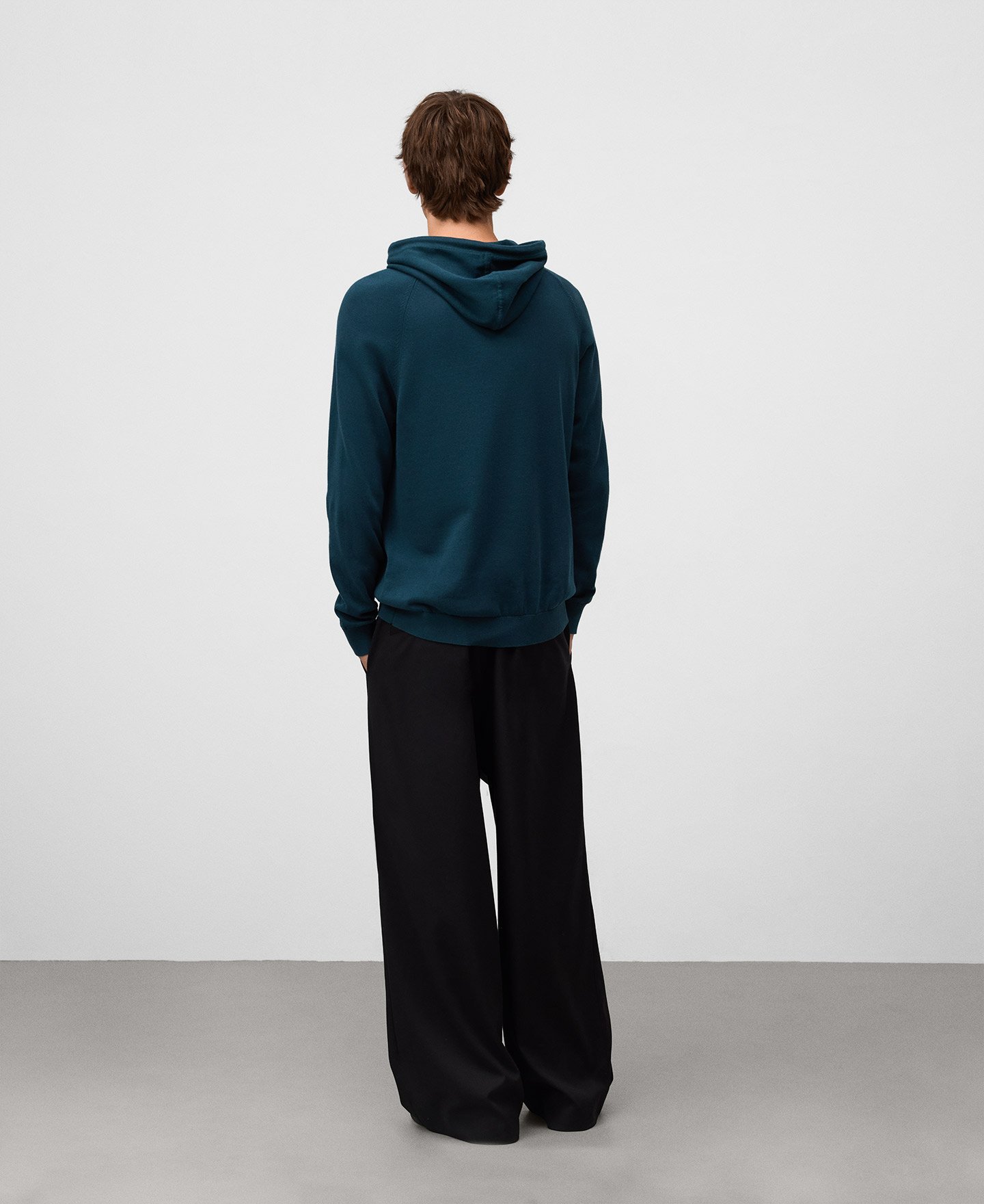 Sudadera punto algodón orgánico hombre image number 2
