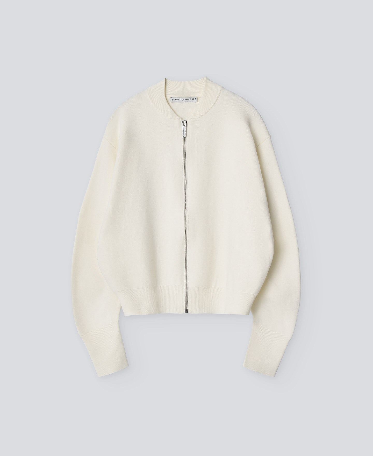 Double-fronted knit jacket woman image number 4